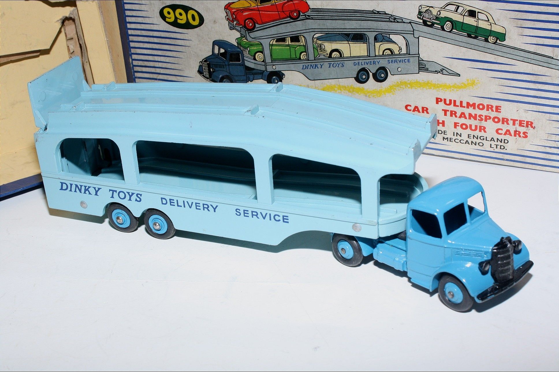 Dinky toys cheap delivery service truck