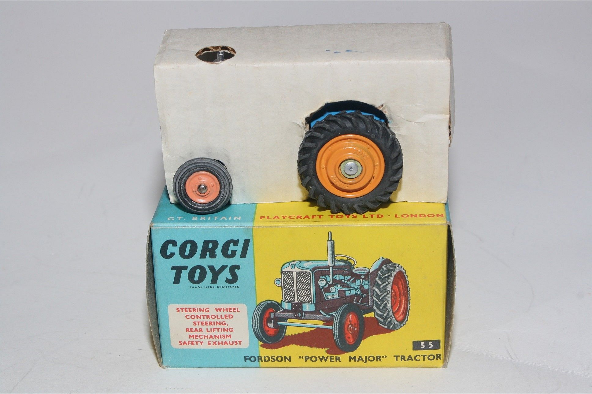 Corgi 55 Fordson Power Major Tractor, VNM in VNM Box | DB Collectables