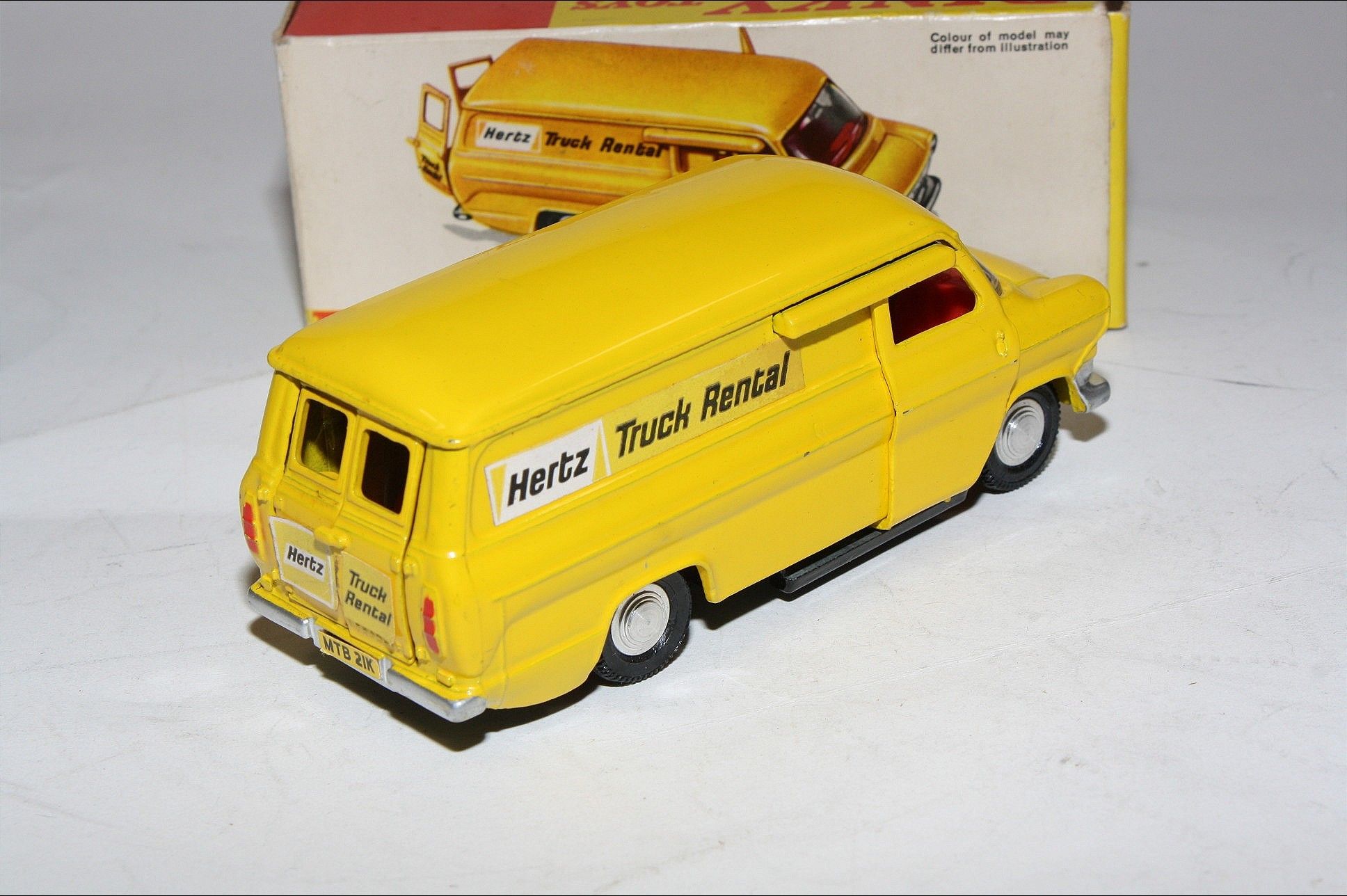 Dinky 407 (Hertz) Ford Transit, VNM in Good Original Box | DB 