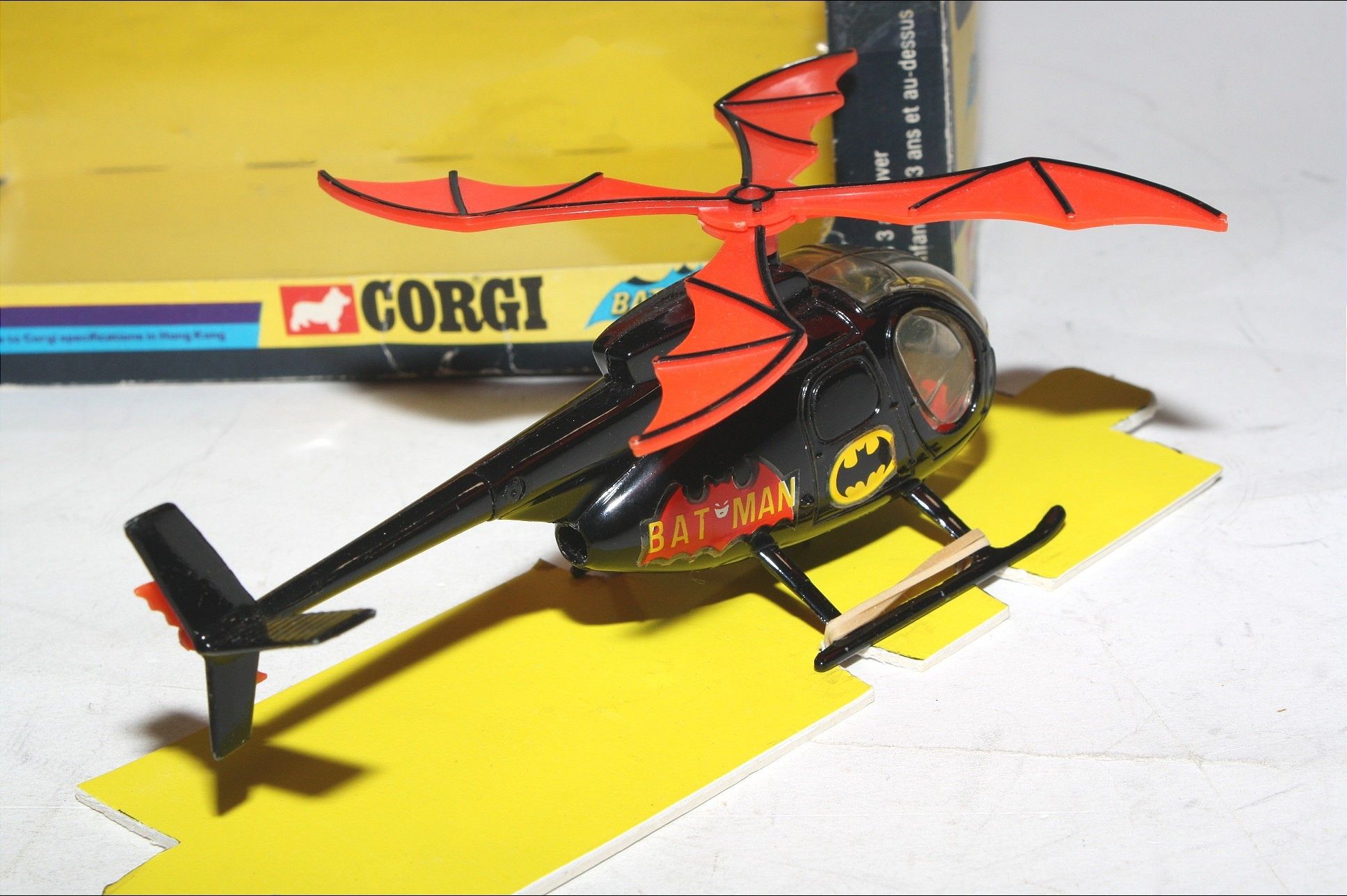 希少 corgi batcopter バットマン Vintage Corgi 925 Batcopter