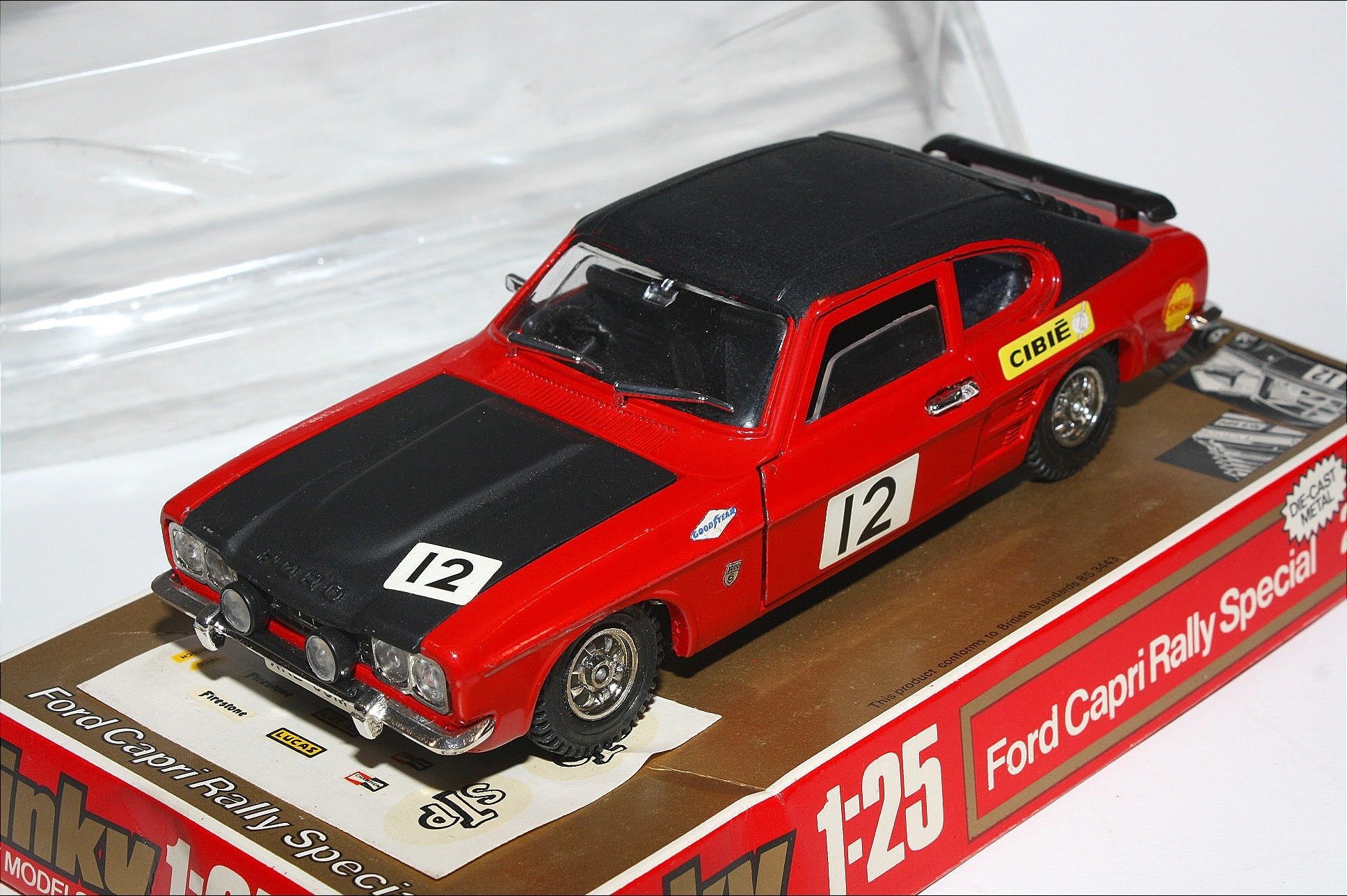 Dinky 2214 Ford Capri Rally Special 1:25, MIB | DB Collectables