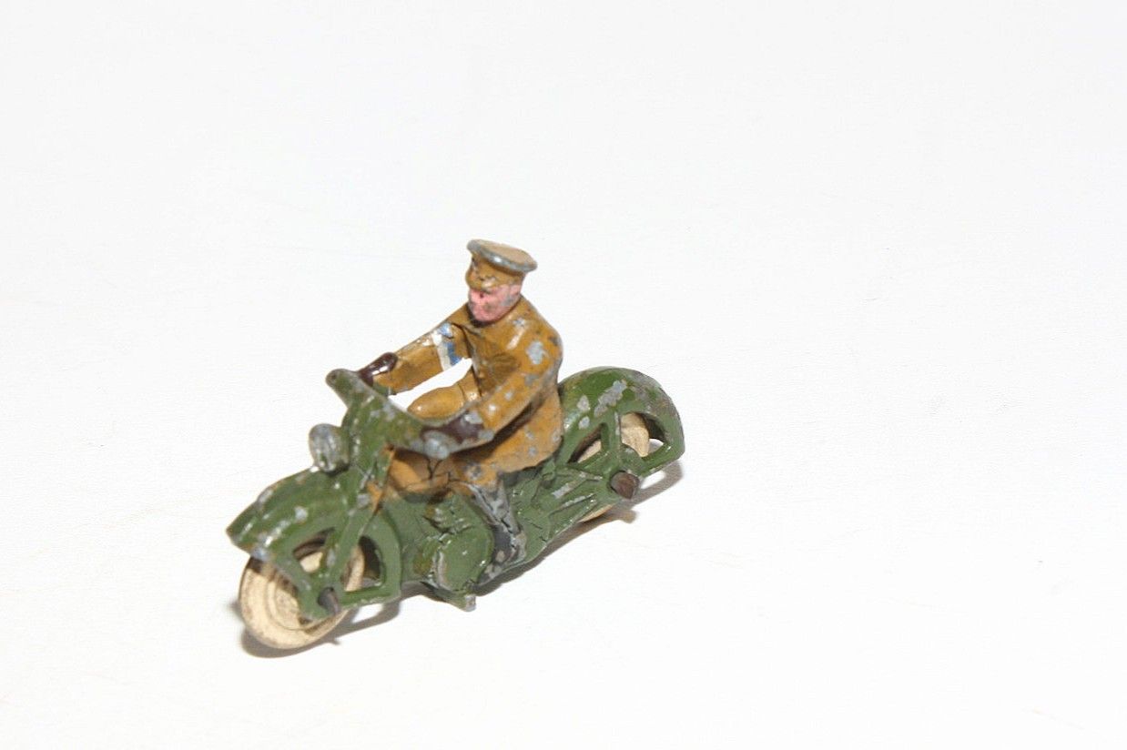 Dinky 37c Royal Signals Dispatch Rider, Pre-War, Excellent Condition ...
