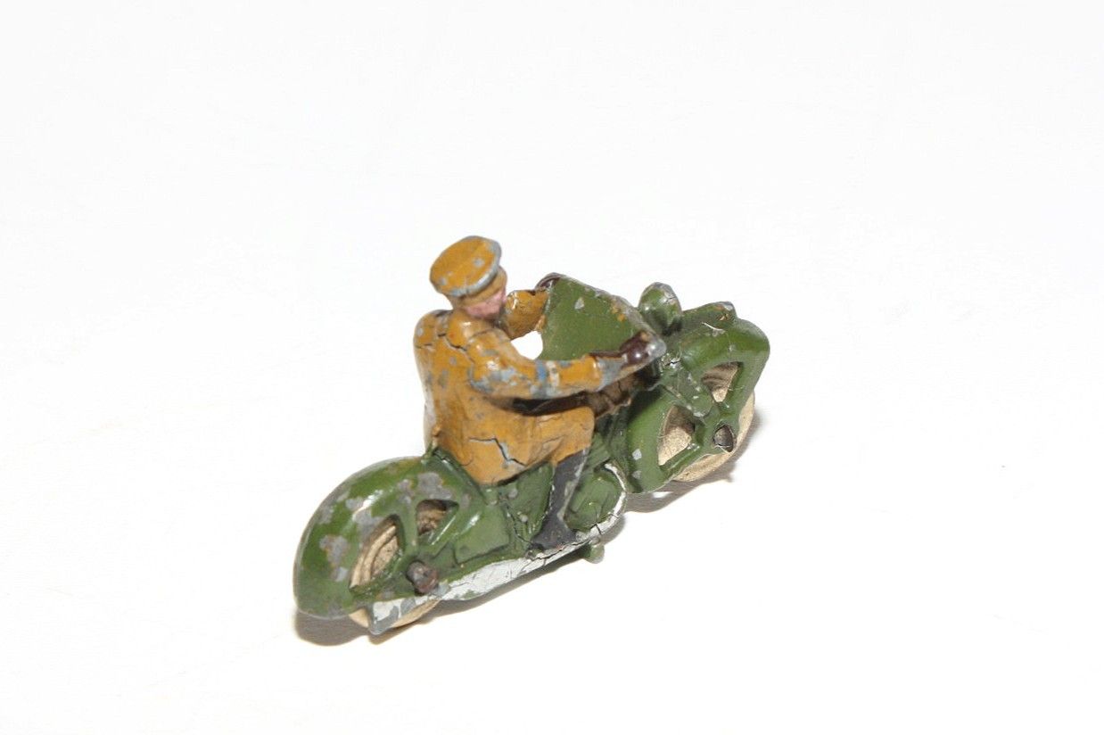 Dinky 37c Royal Signals Dispatch Rider, Pre-War, Excellent Condition ...