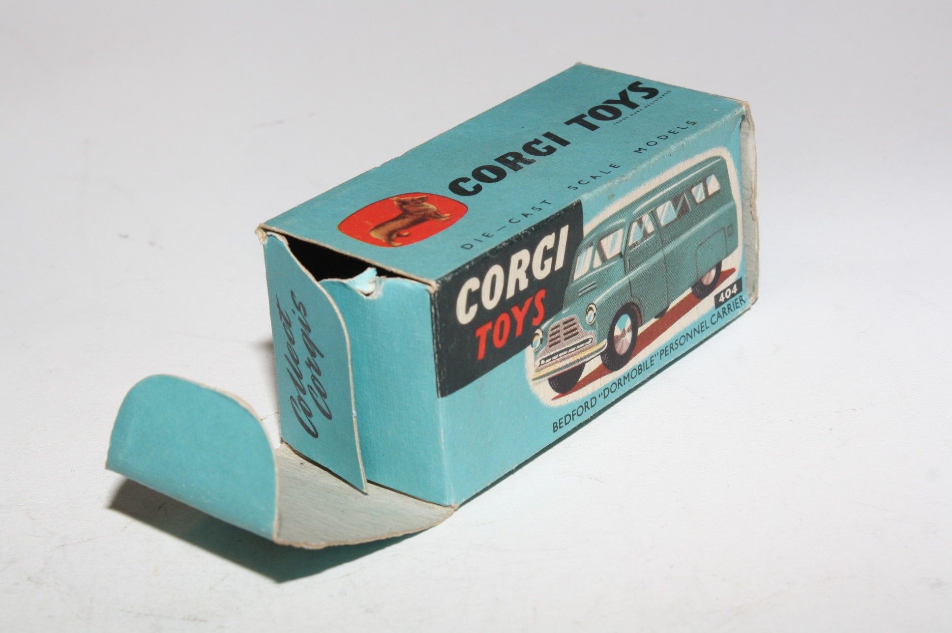 Corgi 404 Bedford Dormobile, all Cream, Excellent in Good Original