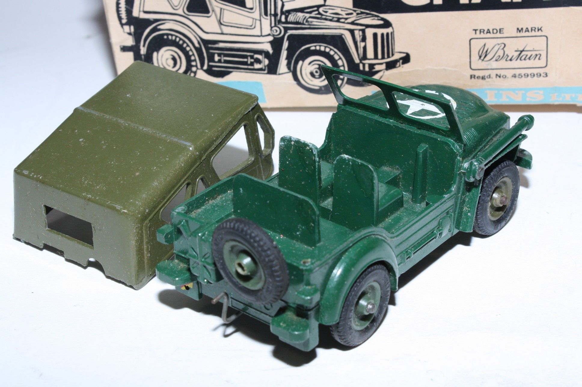 Britains 9760, Austin Champ Military Vehicle - Free Price