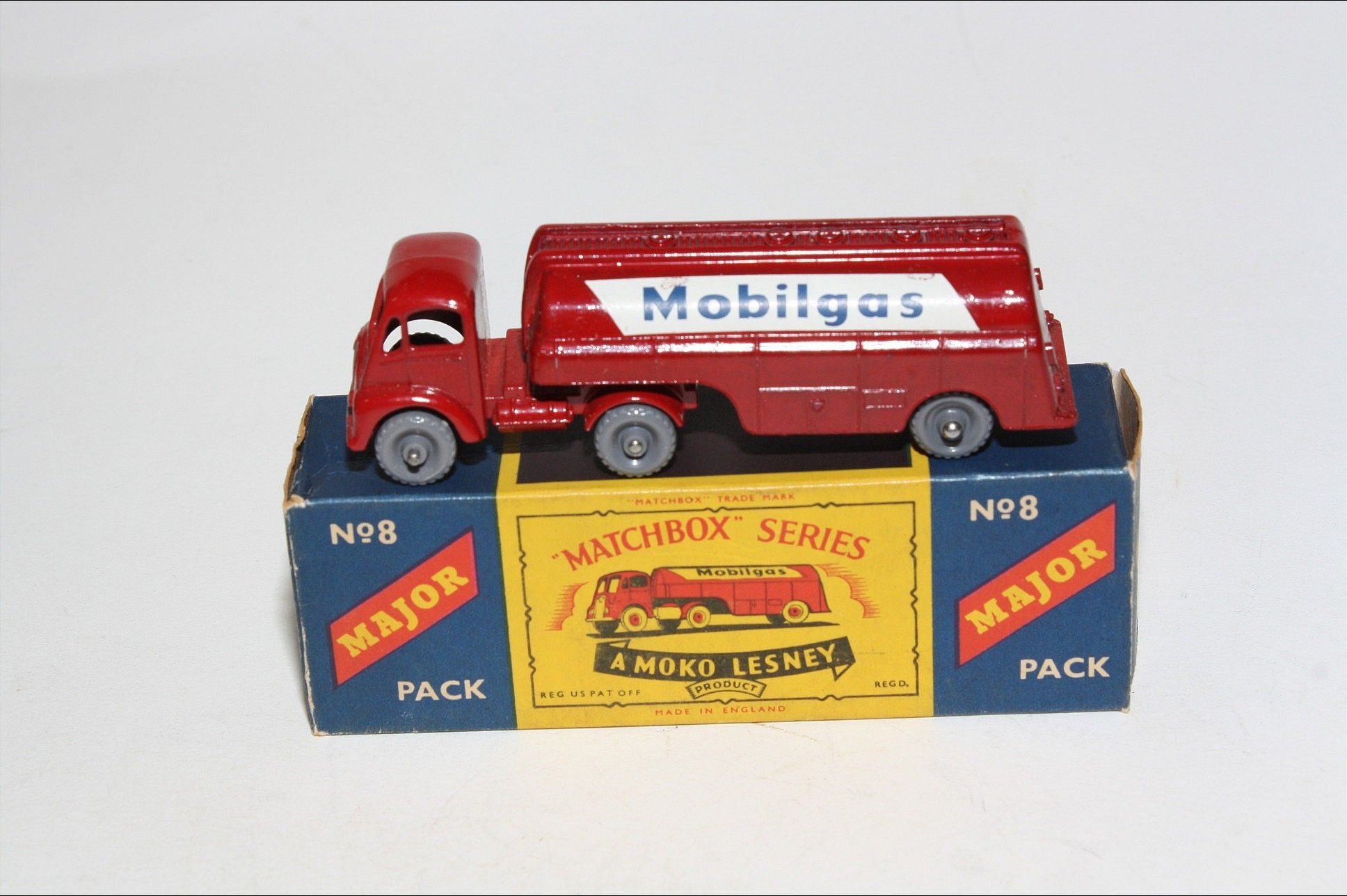 Matchbox M-8 Mogilgas Petrol Tanker, Mint in Original Box | DB