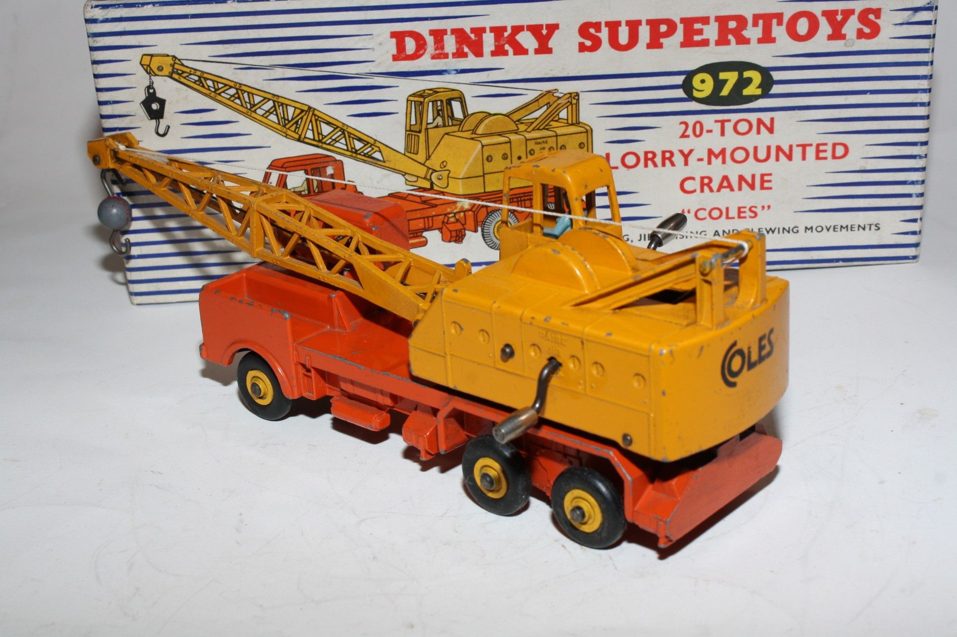 Dinky 972 Coles Lorry Mounted Crane VGC in Nice Original Box DB Collectables