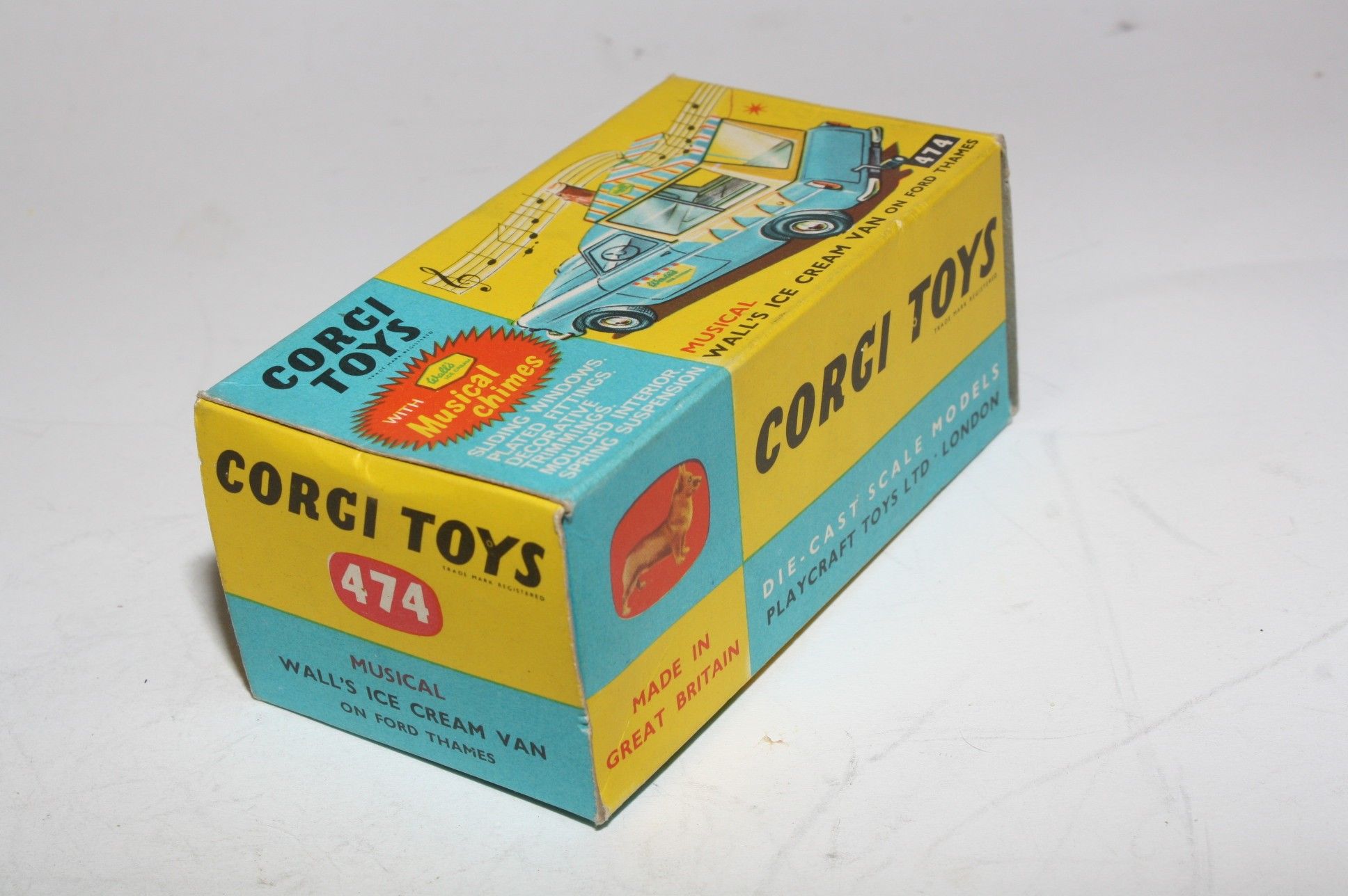 Corgi 474 Walls Ice Cream Van (Original Issue), Mint in Good Original ...