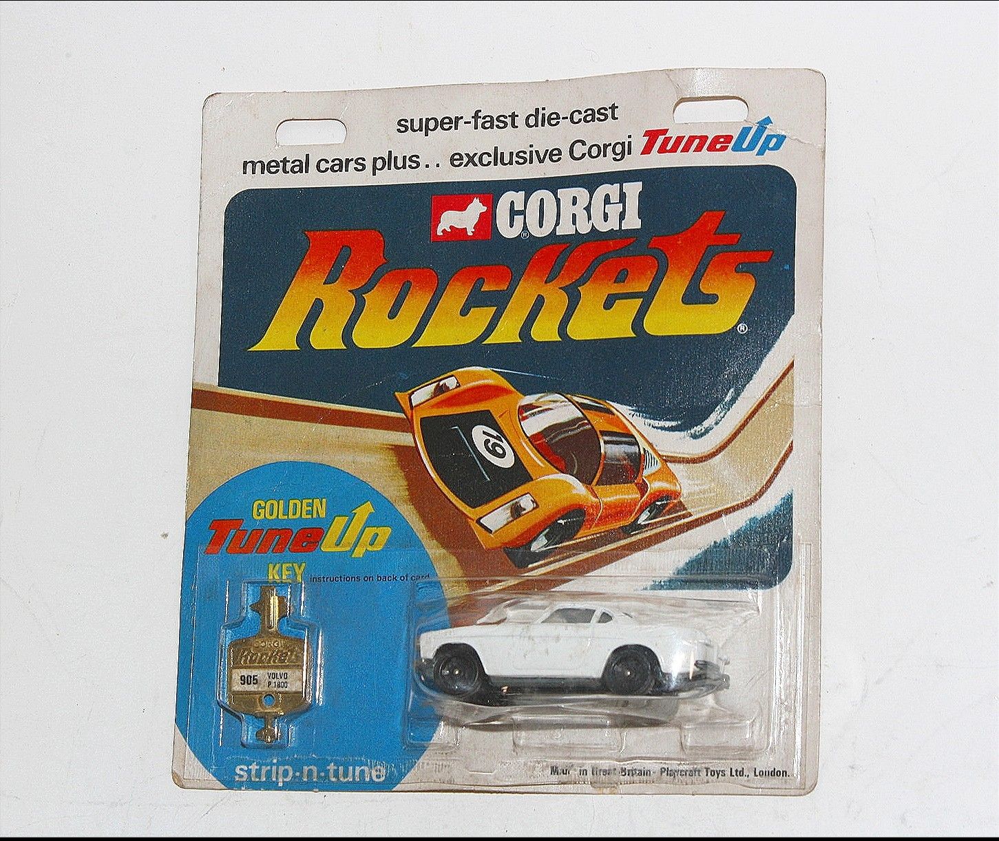 Corgi Rockets 905 The Saints Volvo P1800, VNM in Original Blister Pack ...