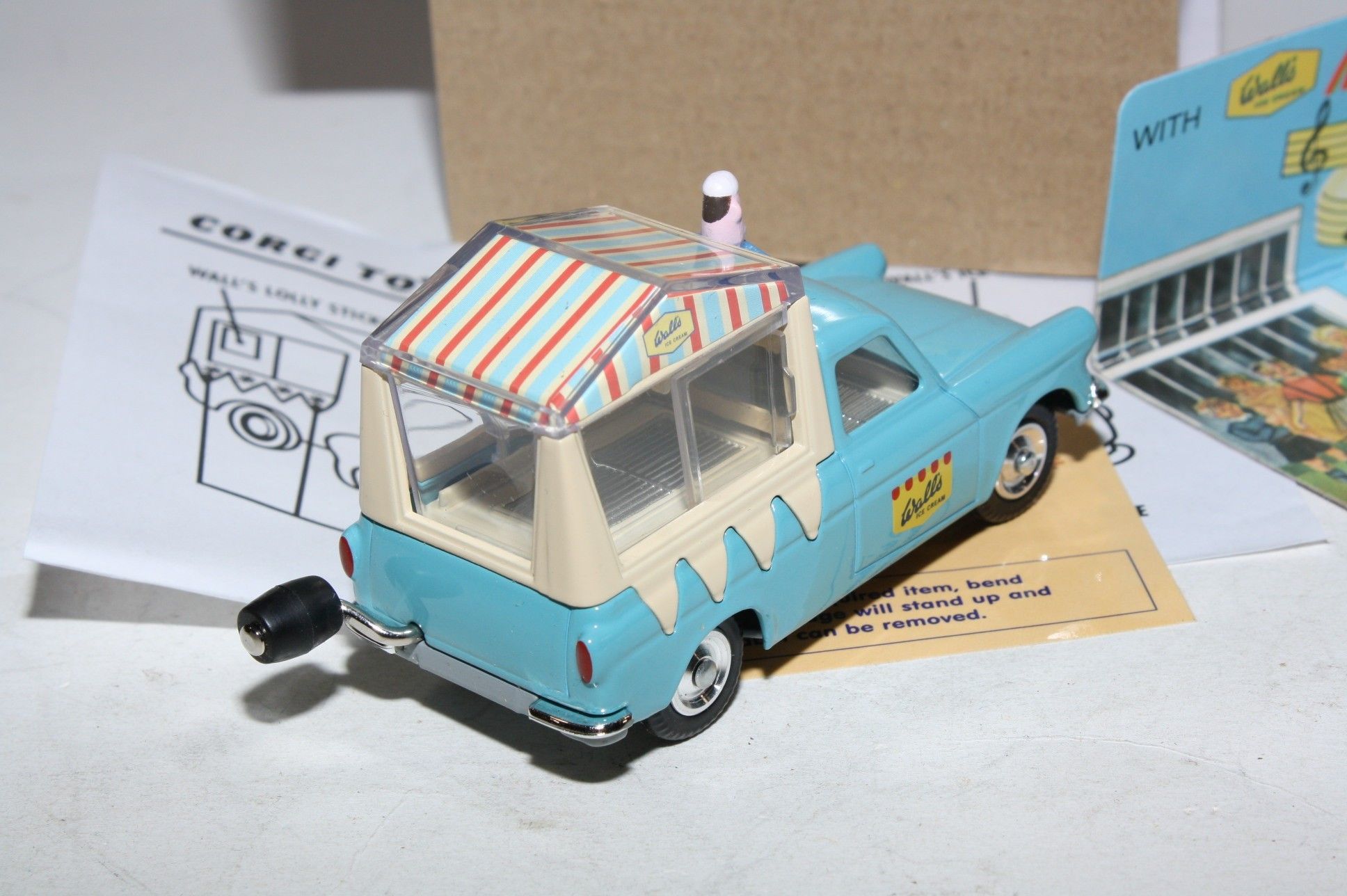 Corgi 474 Walls Ice Cream Van CMC Re-Issue, Mint in Box | DB Collectables