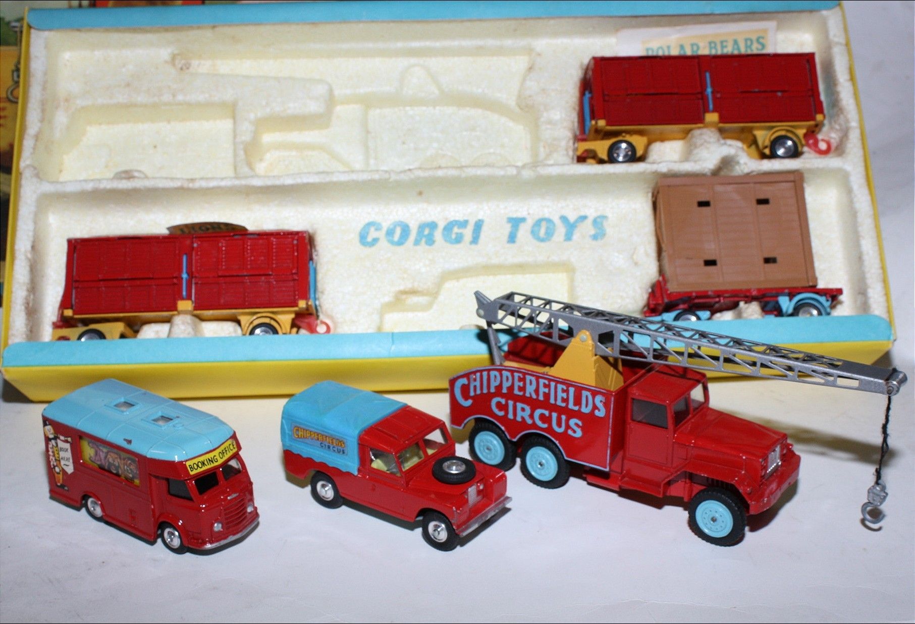 Corgi GS23 1st issue, Chipperfields Circus Set, Excellent in Corgi GS23 1st issue, Chipperfields Circus Set, Excellent in