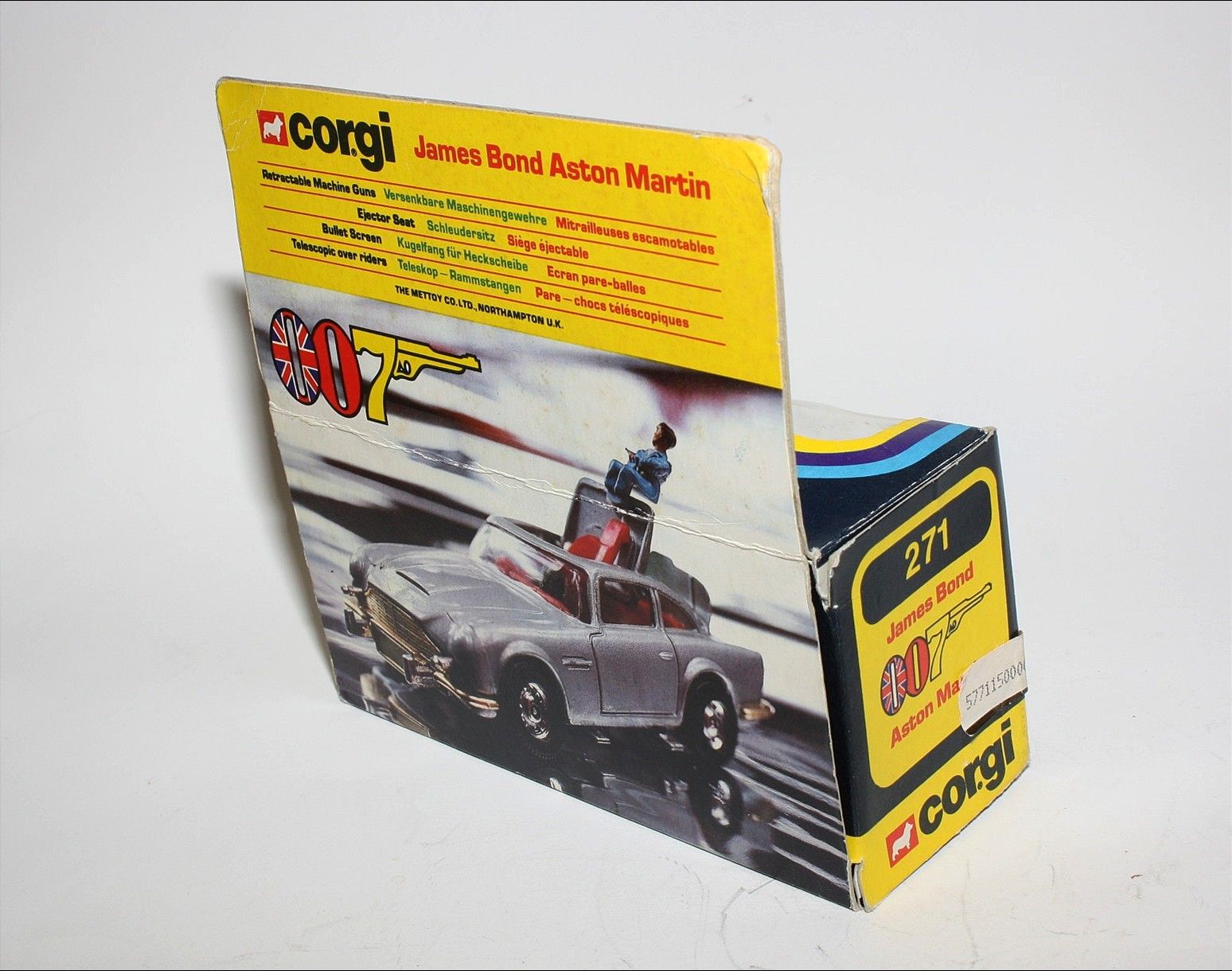 自動車 Corgi James Bond Aston Martin 271 Corgi 271 James Bond 007 Aston Martin, Mint/Boxed! – Andrew Clark