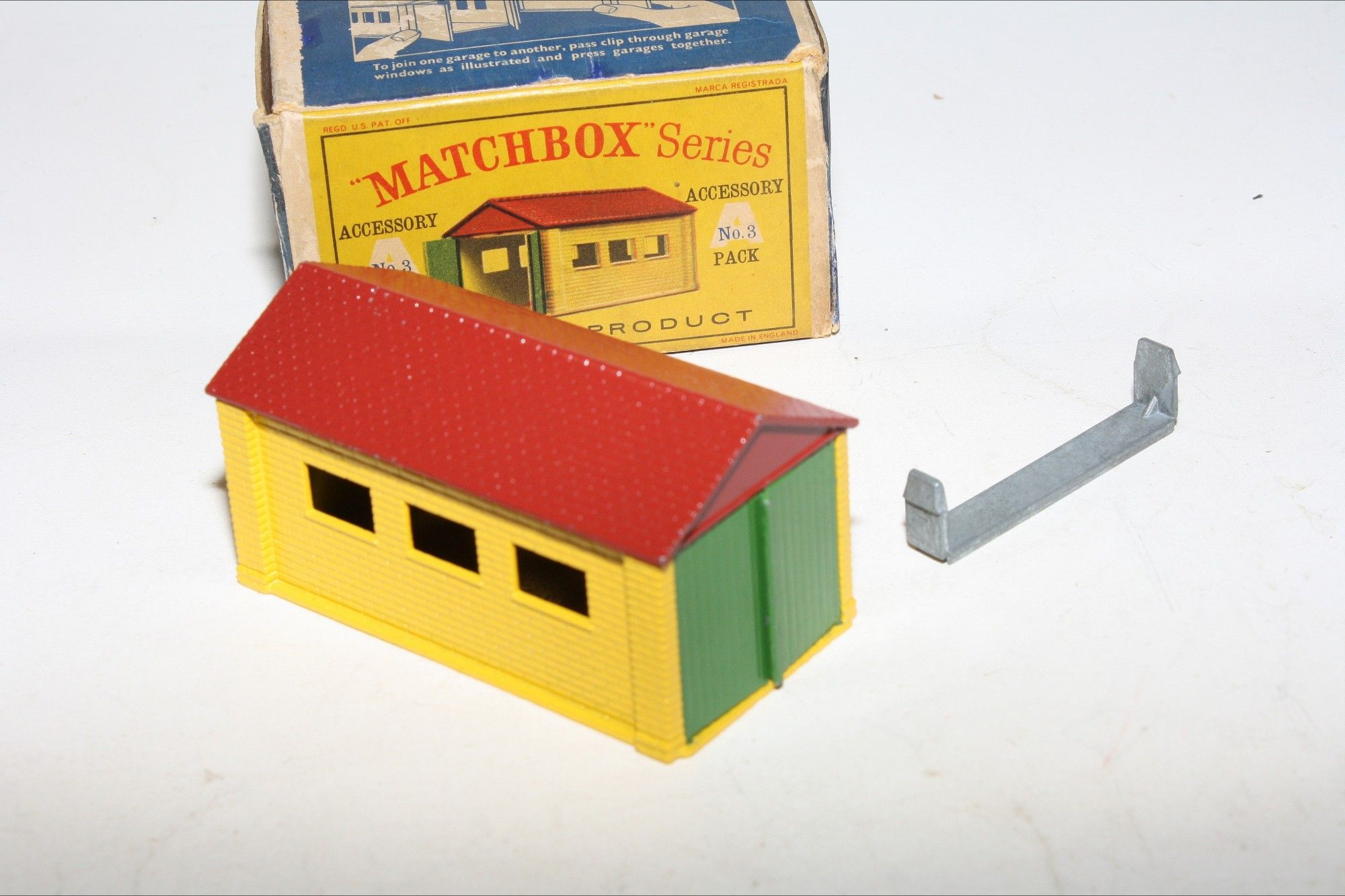 Matchbox Accessory Pack No.3 Garage, Virtually Mint in A Type Original ...