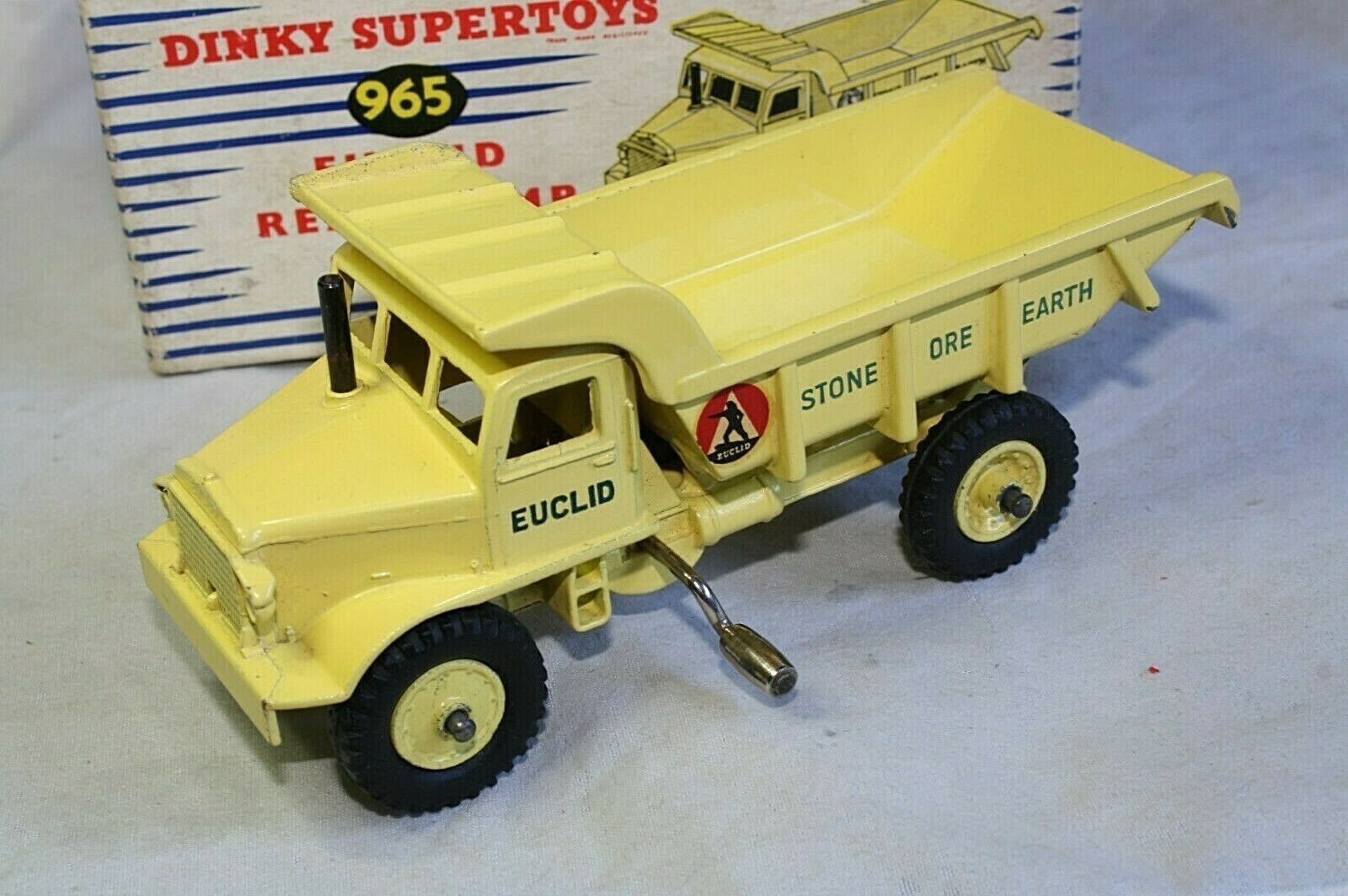 Dinky 965 Euclid Rear Dump Truck Superb Condition in Good Original Box DB Collectables