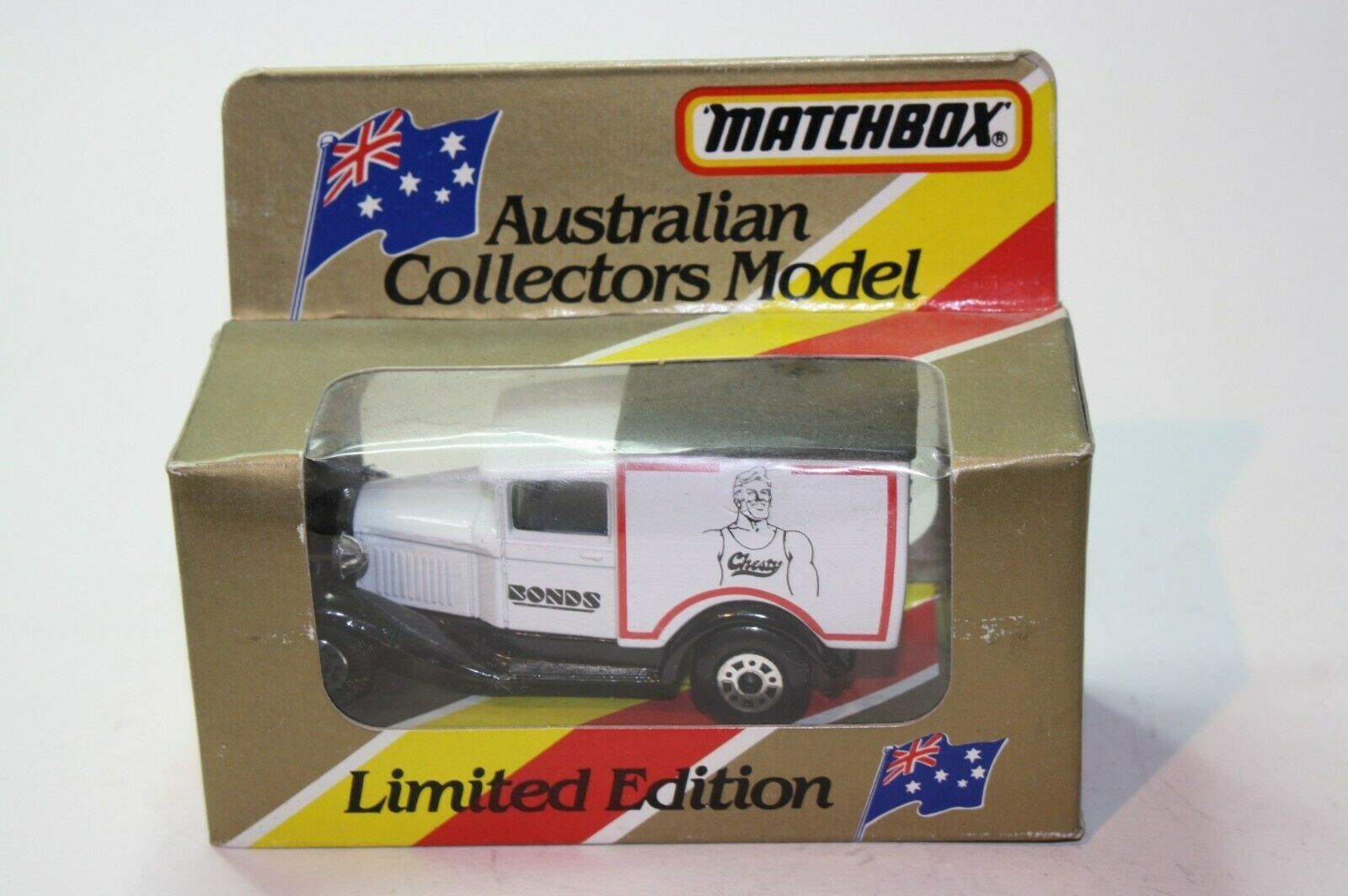 Matchbox MB38 Chesty Promo Australian Collectors Ford Van, Mint in