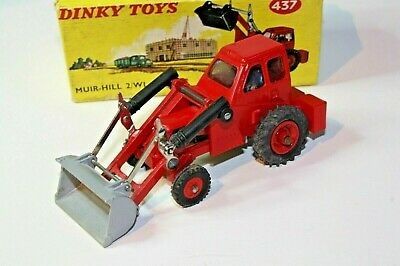 Dinky 437 Muir Hill 2WL Loader, Superb Condition in Original Box