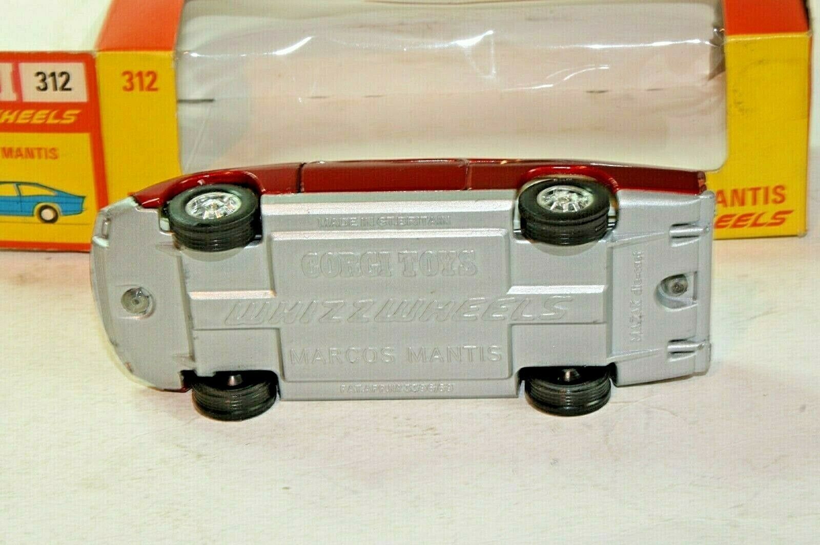 Corgi 312 Marcos Mantis, Mint Condition in Excellent Original Box