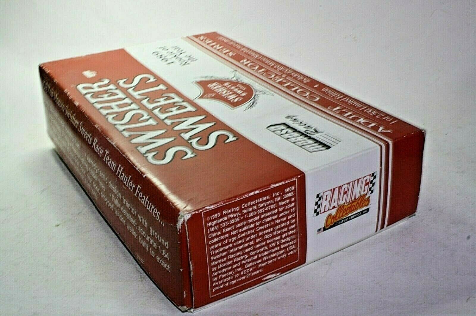 1993 Rob Moroso Swisher Sweets Transporter 164 Action RCCA Diecast Set 