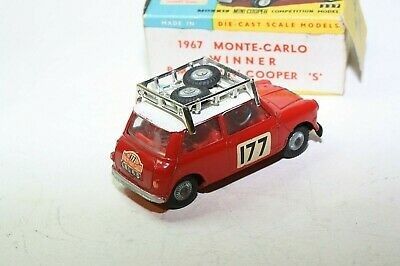 339 - Monte-Carlo Winner 1967 B.M.C. Mini Cooper 'S' – Corgi Model Club USA