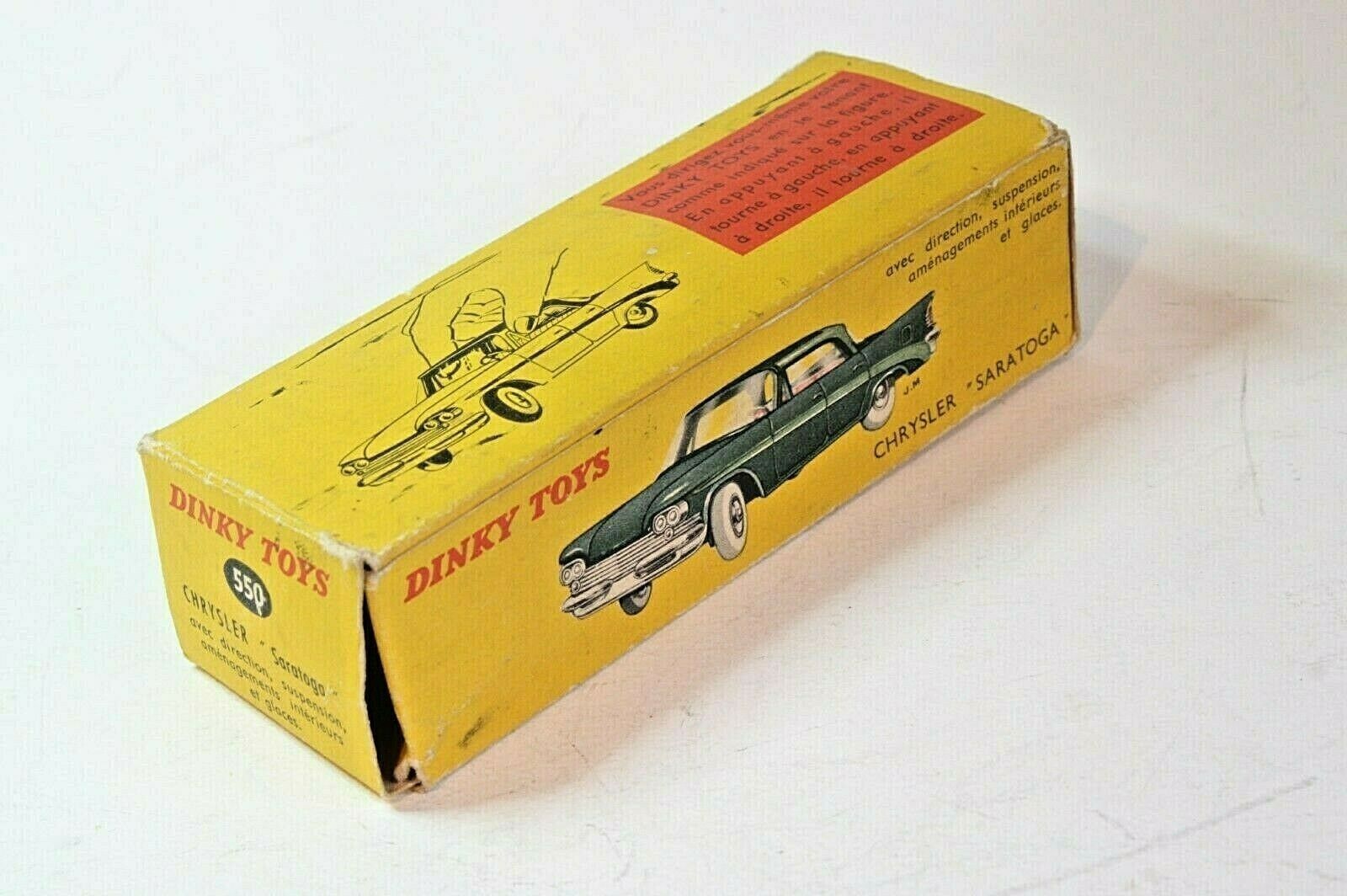 Dinky France 550 Chrysler Saratoga, Original Box Only | DB