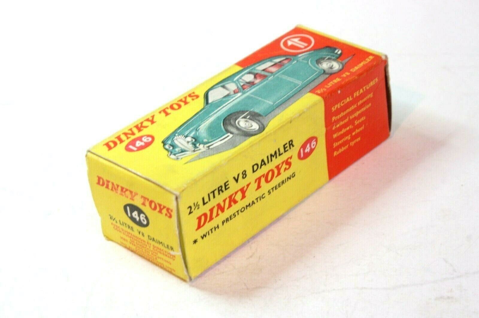 Dinky 146 2.5 Litre V8 Daimler Original Box Only | DB Collectables