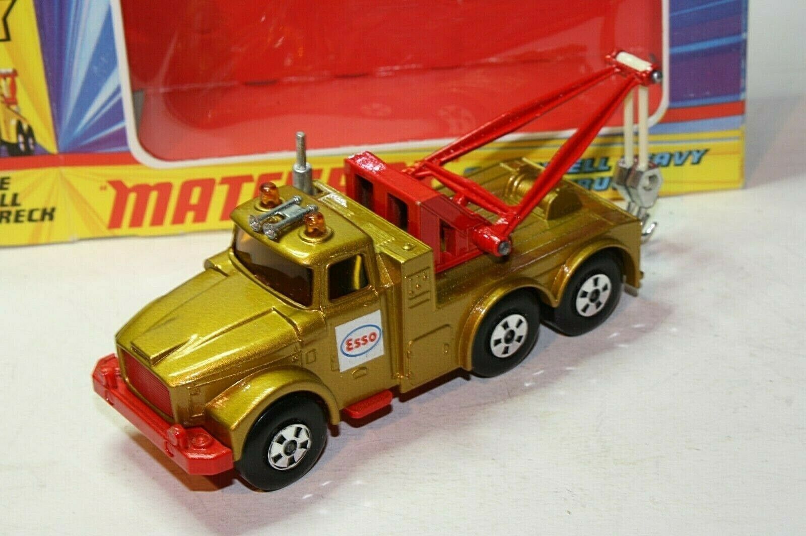 Matchbox Super Kings K-2 Scammell Heavy Wreck Truck,Scarce Gold