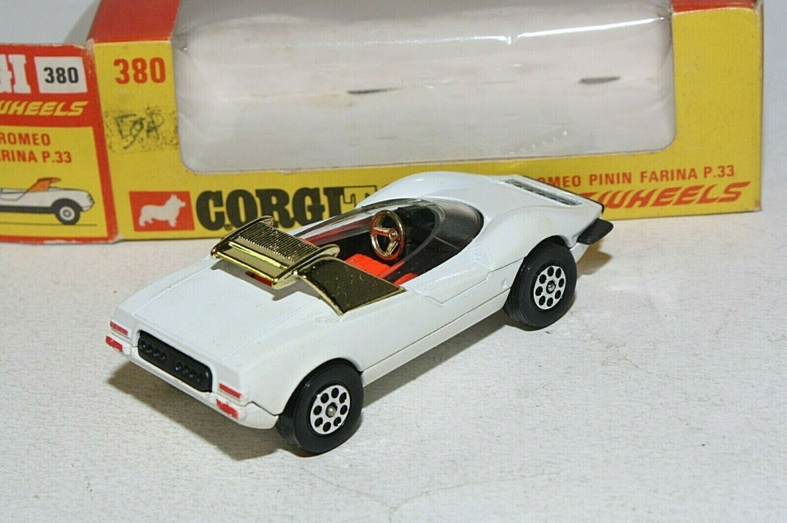 Corgi 380 Alfa Romeo P33, Mint Condition in Excellent Original Box | DB ...