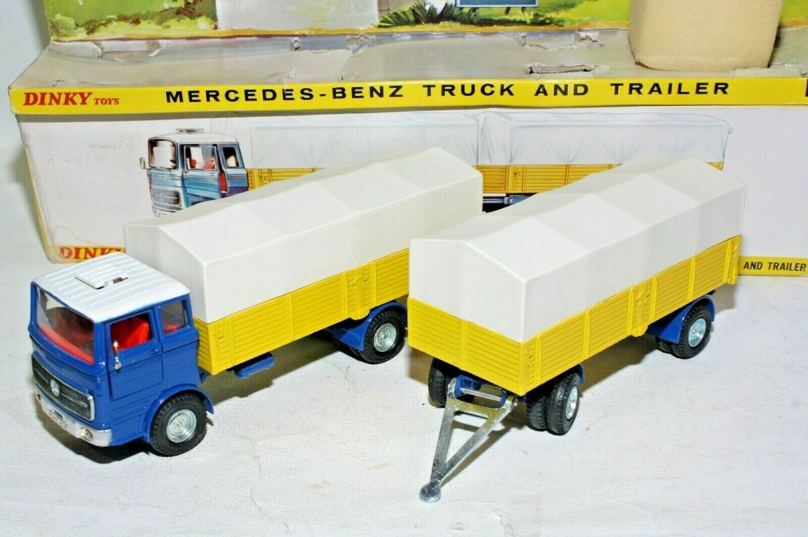 Dinky 917 Mercedes-Benz Truck & Trailer, Mint Condition in