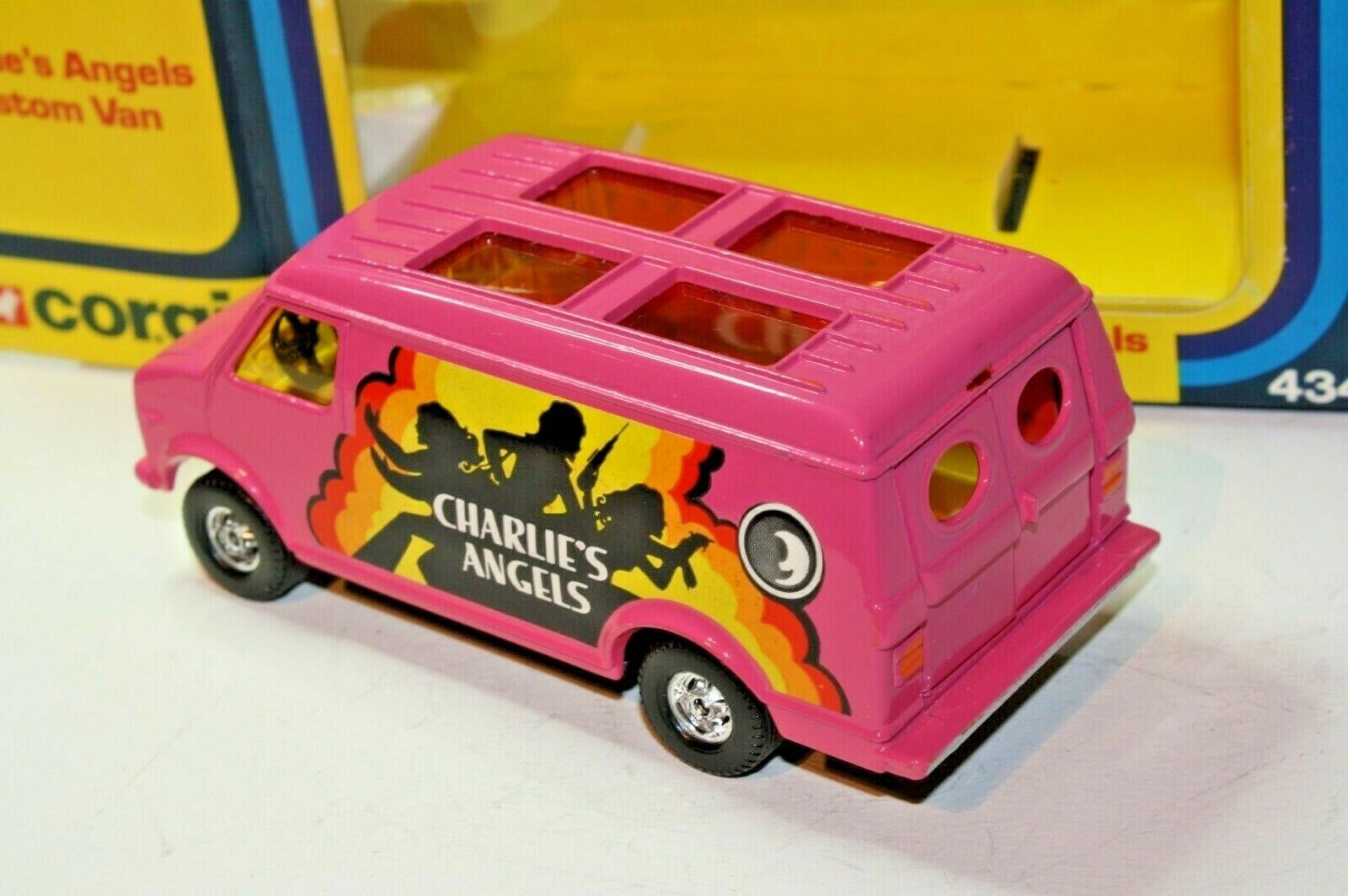 Corgi 434 Charlie's Angels Custom Van, Mint in Original Box | DB