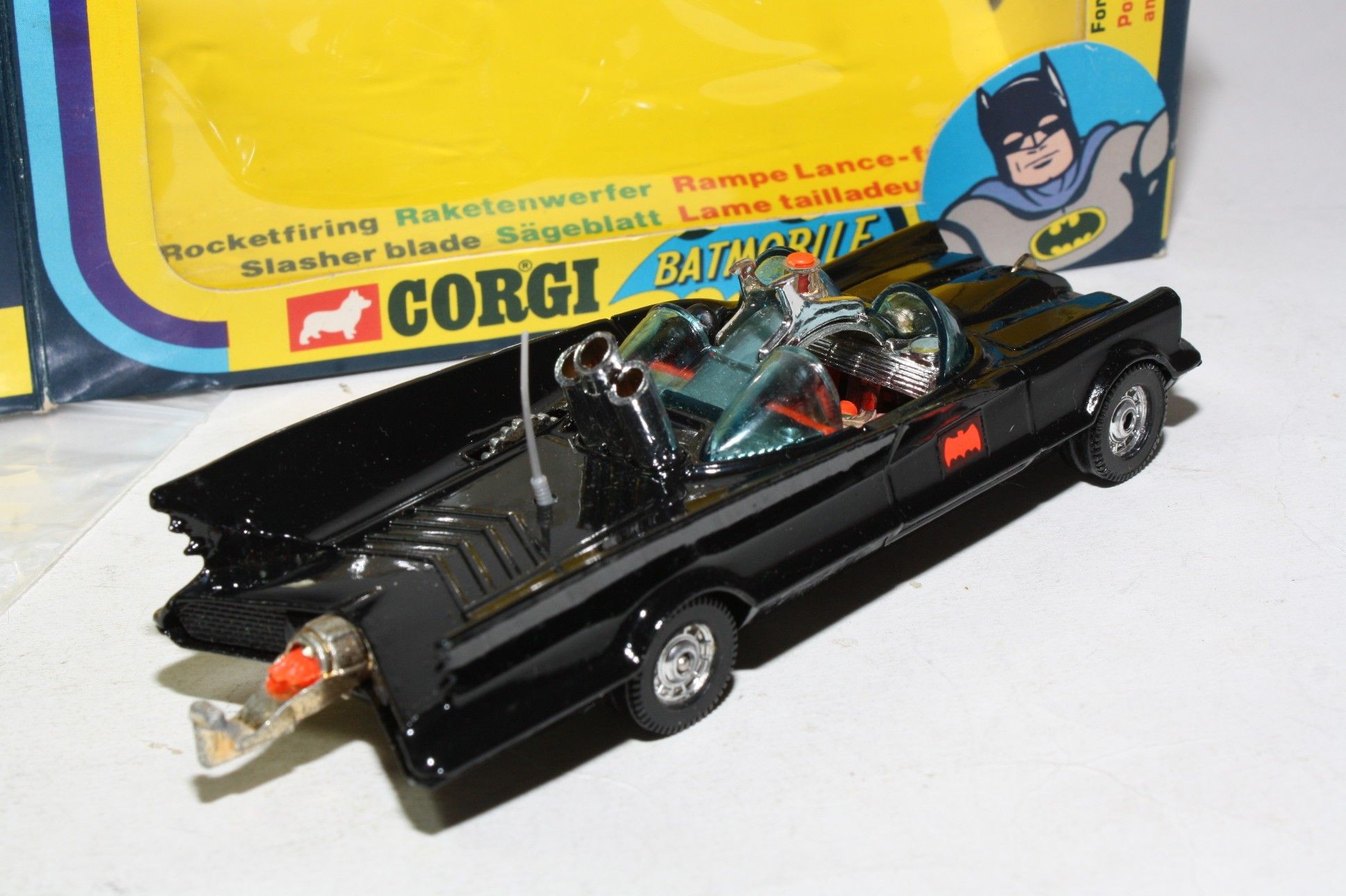 corgi batmobile 1980