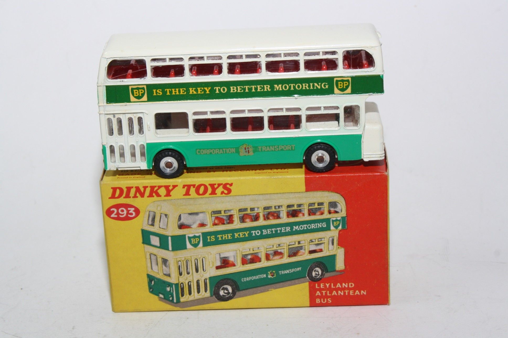 Reproduction Box by DRRB Dinky #293 Atlantean Bus 'B P.' 