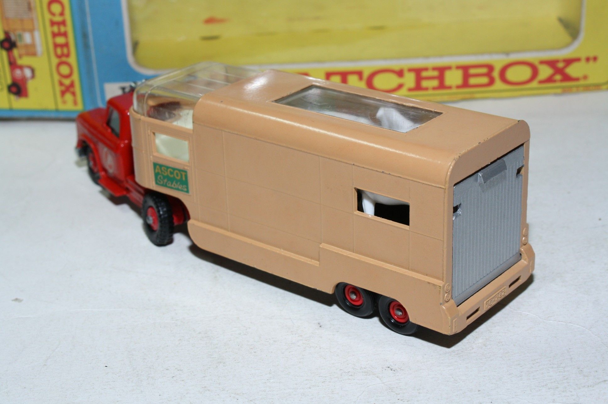 Matchbox King Size K-18 Articulated Horse Van, Mint in Original Box ...