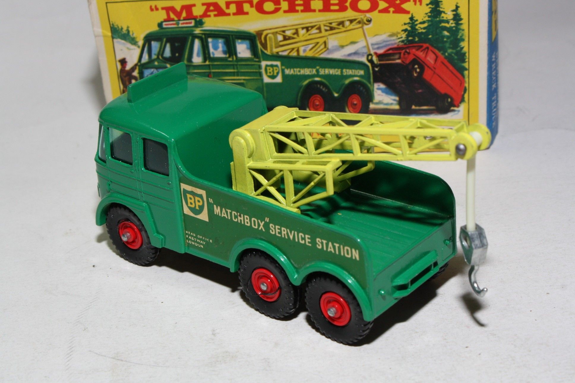 Matchbox K-12 Foden Wreck Truck,Mint (illustrated Box Ends) | DB 
