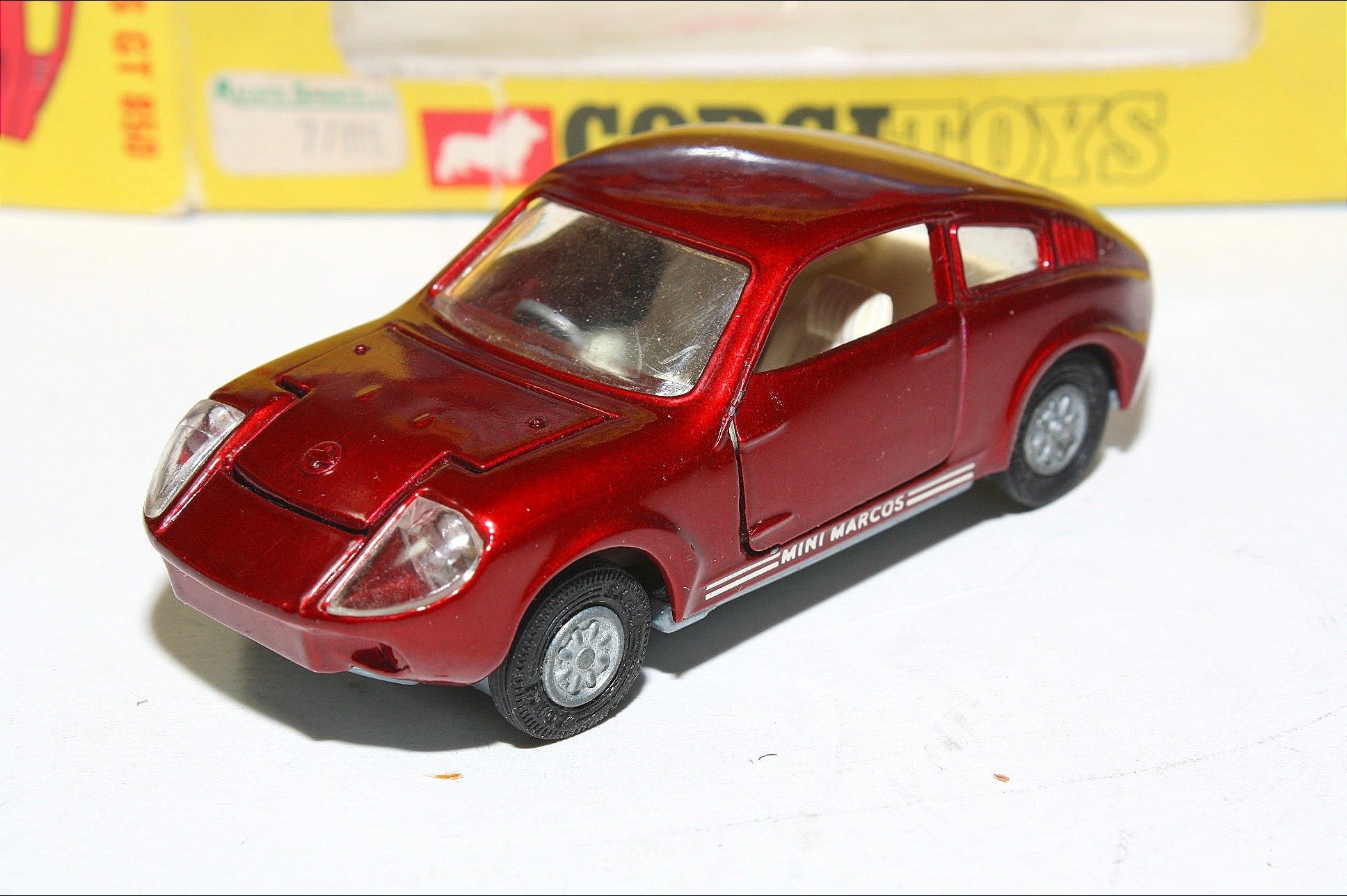 Corgi 341 Mini Marcos GT 850, Mint in Original Box | DB
