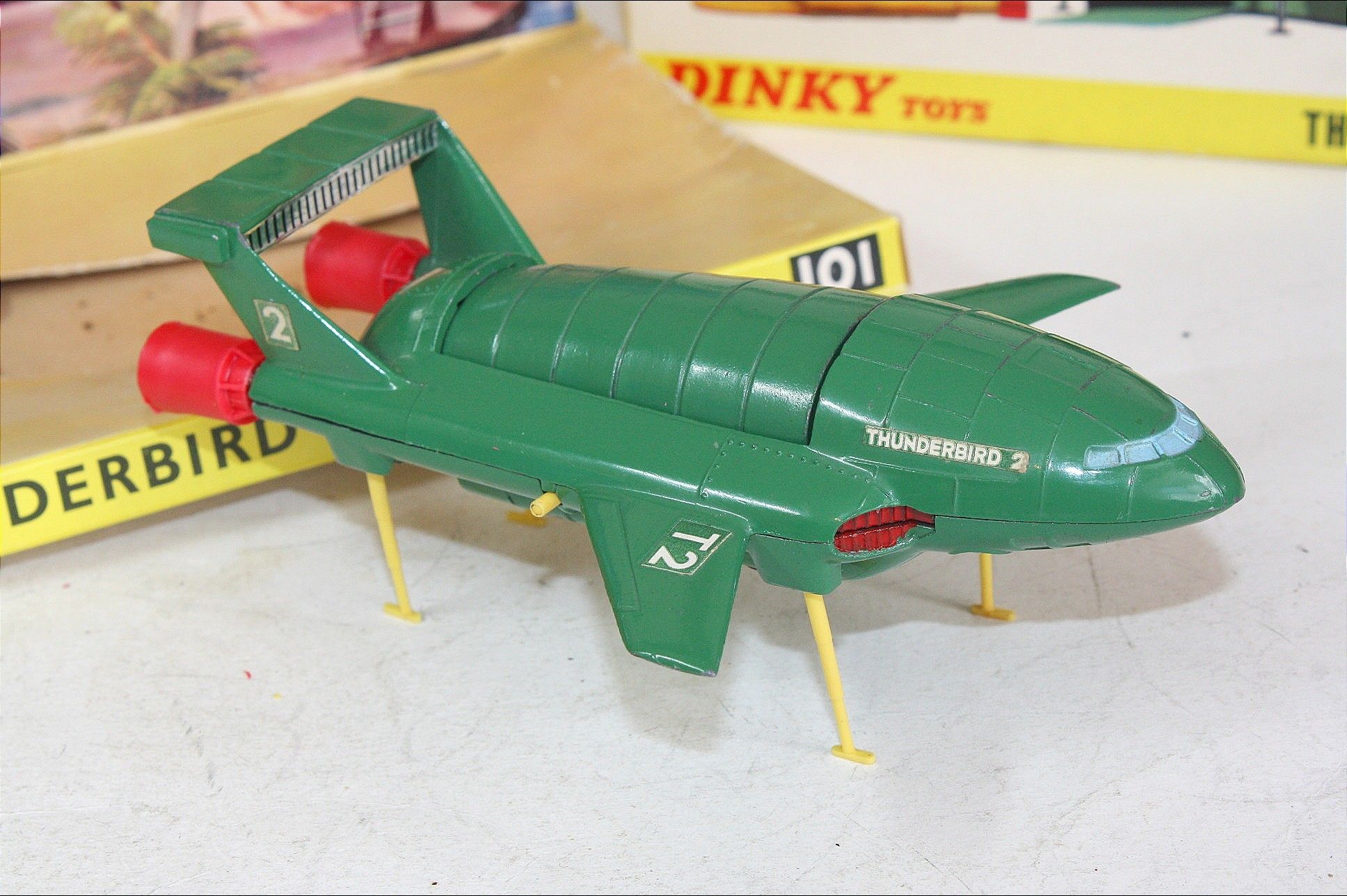 Dinky 101 Thunderbird II (and IV), VGC in Original Box | DB Collectables