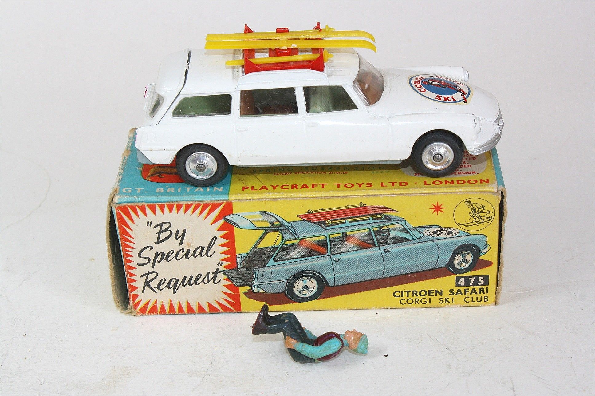 Corgi 475 Citroen Safari Olympic Winter Sports, VNM in Original