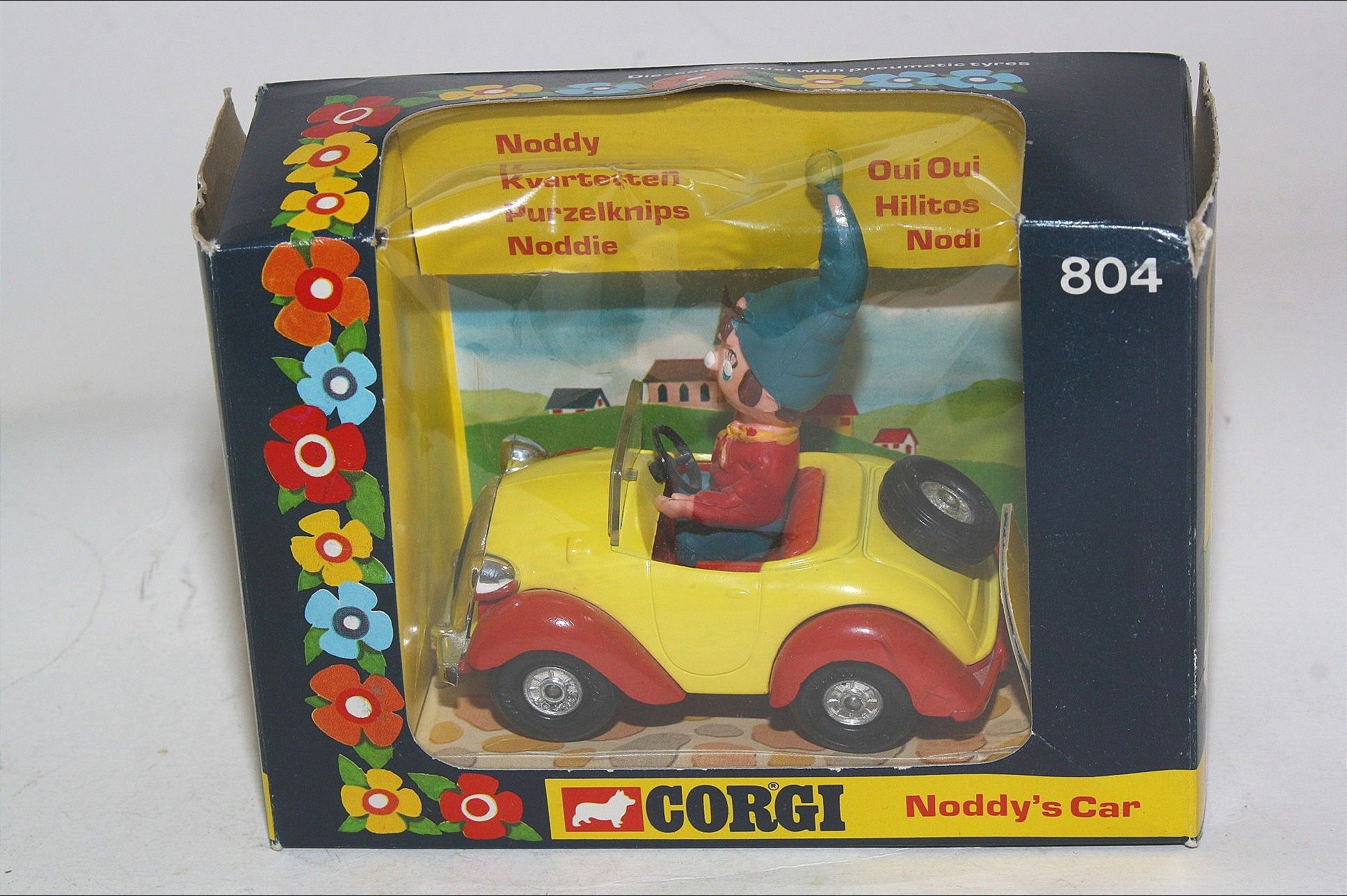 Corgi 804 Noddy's Car, Mint in Good Original Box | DB Collectables