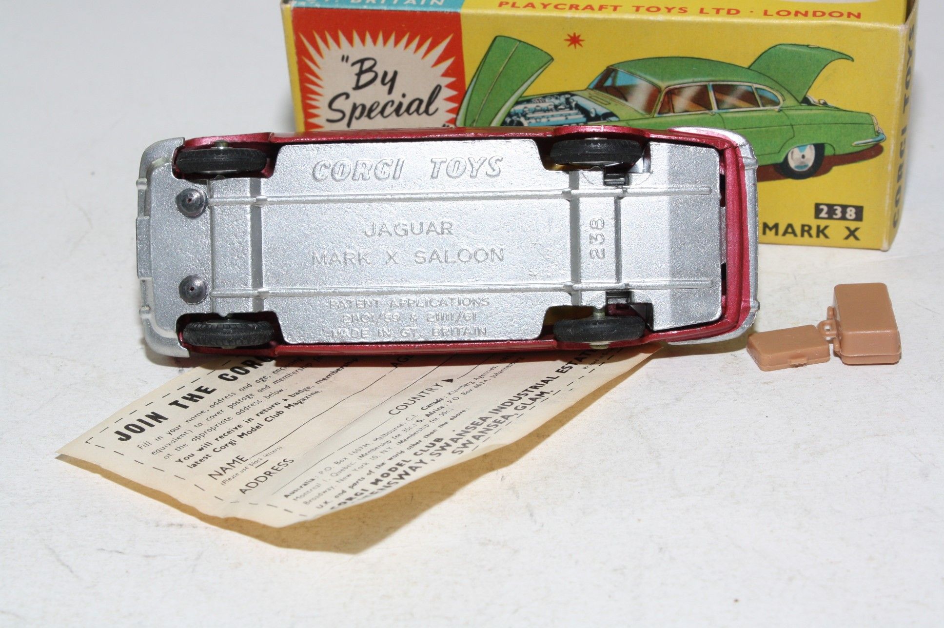 Corgi 238 Jaguar MK X, VGC In Original Box | DB Collectables - Foto 8