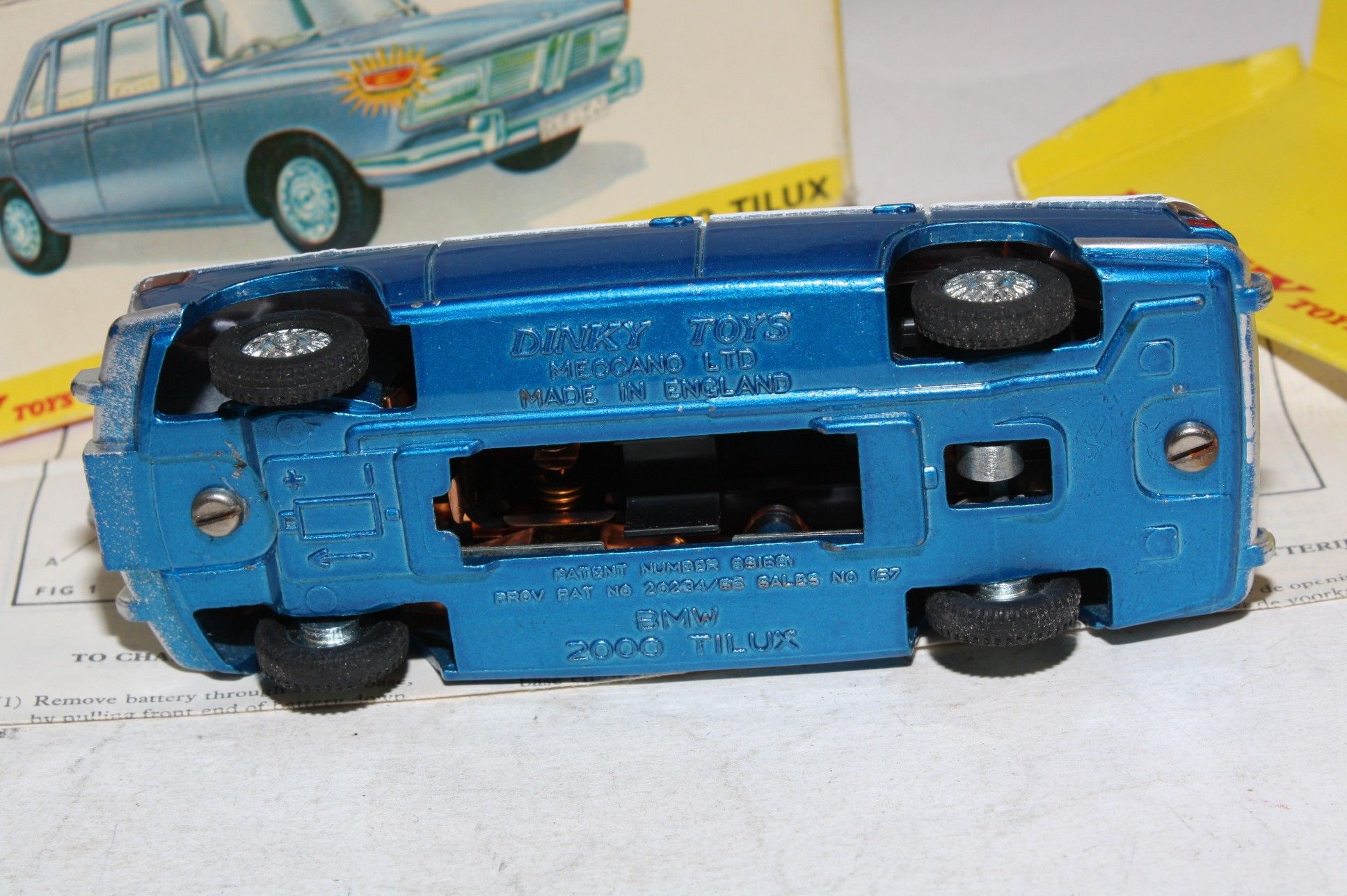 Dinky 157 BMW 2000 Tilux, Excellent in Good Original Box | DB