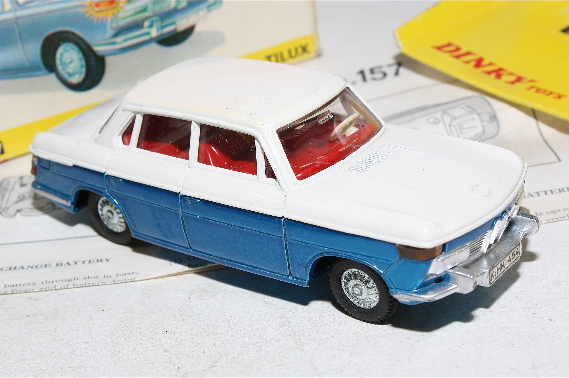 DINKY TOYS BMW 2000 TILUX ランプギミック付き 動作品 DINKY TOYS BMW 2000 TILUX ランプギミック付き 動作品