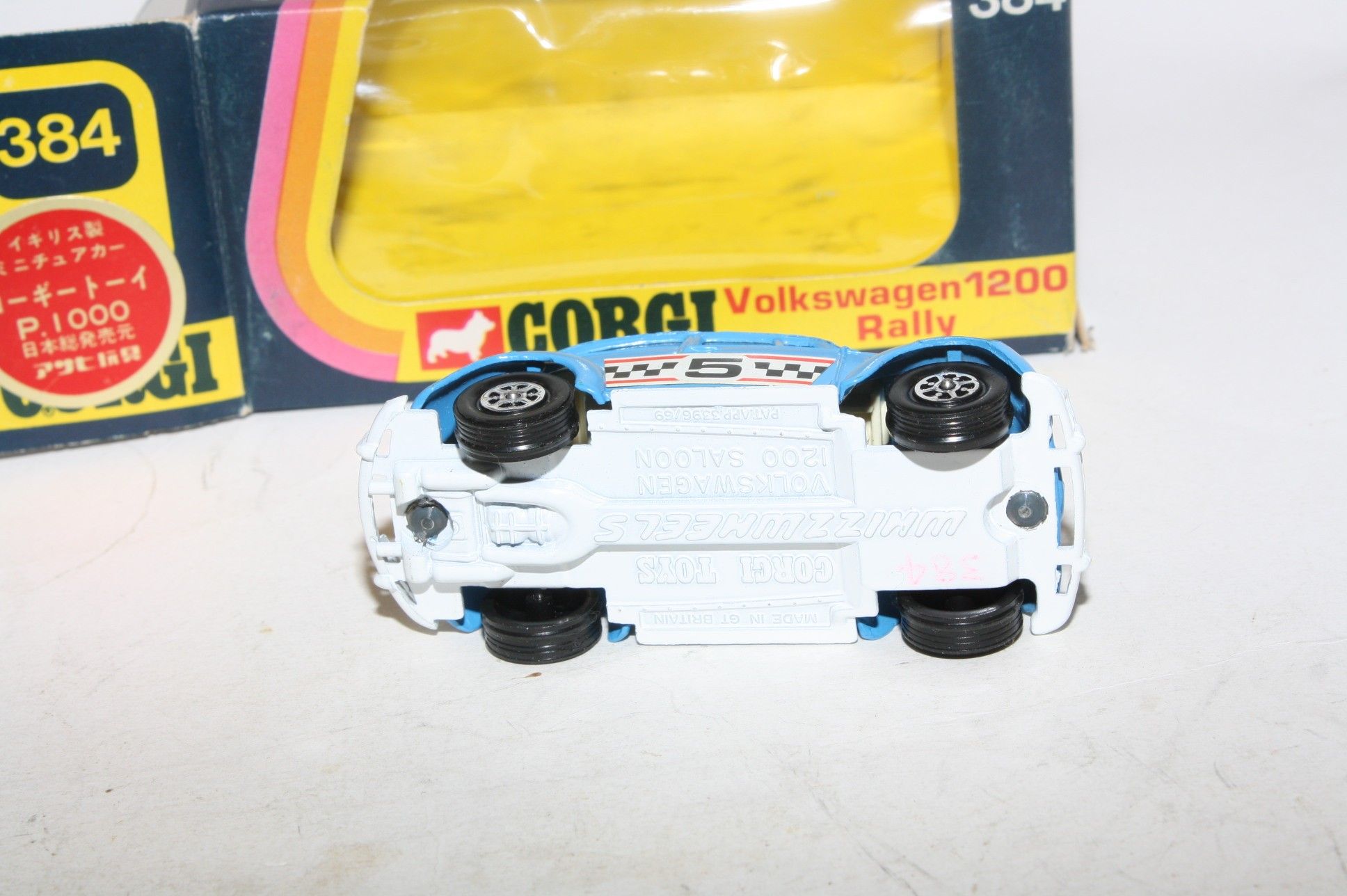 Corgi 384 VW Rally 1200 Rally, Mint in Good Original Box | DB Collectables