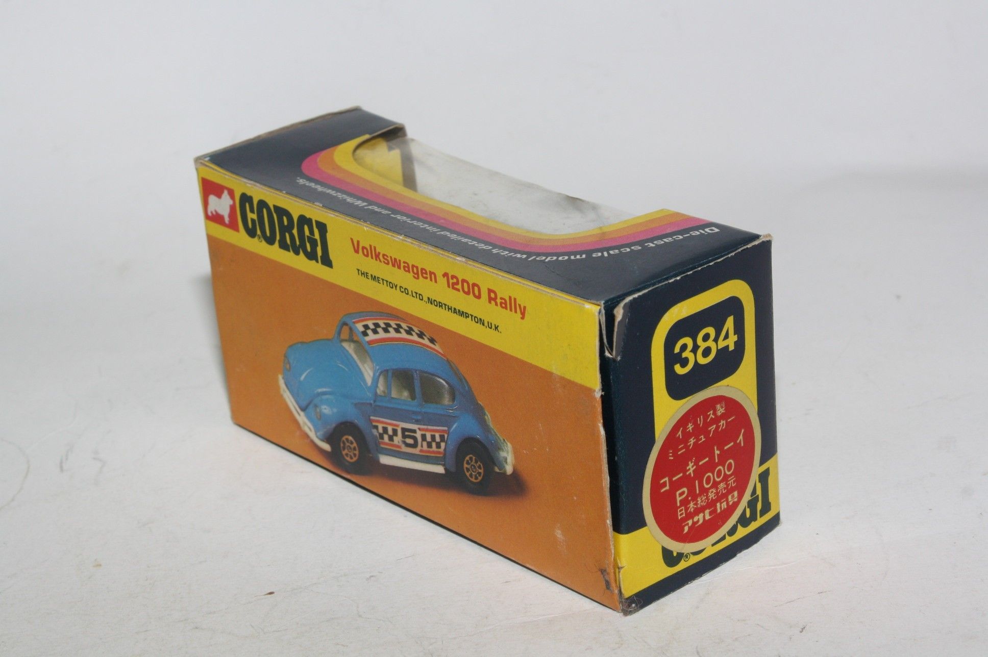 Corgi 384 VW Rally 1200 Rally, Mint in Good Original Box | DB Collectables