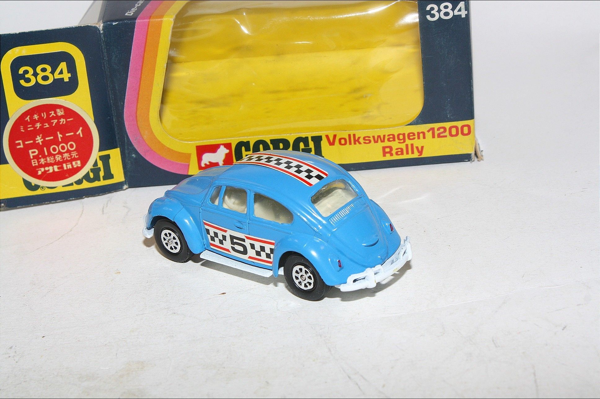 Corgi 384 VW Rally 1200 Rally, Mint in Good Original Box | DB Collectables
