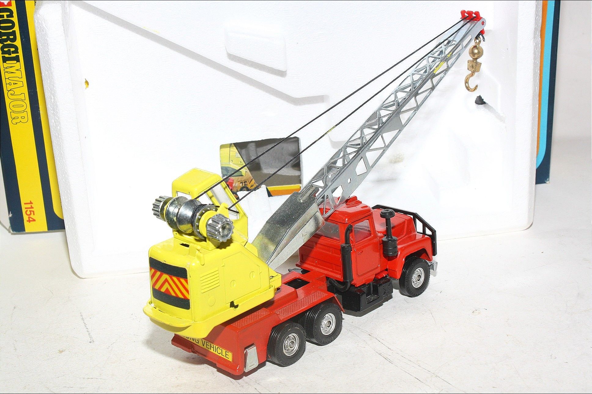 Corgi 1154 Mac Priestman Crane Truck, Mint in VNM Original Box