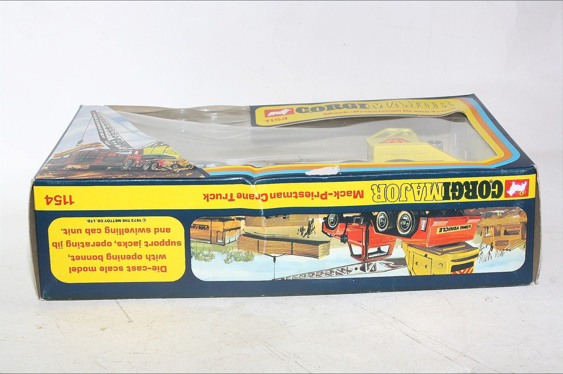 Corgi 1154 Mac Priestman Crane Truck, Mint in VNM Original Box