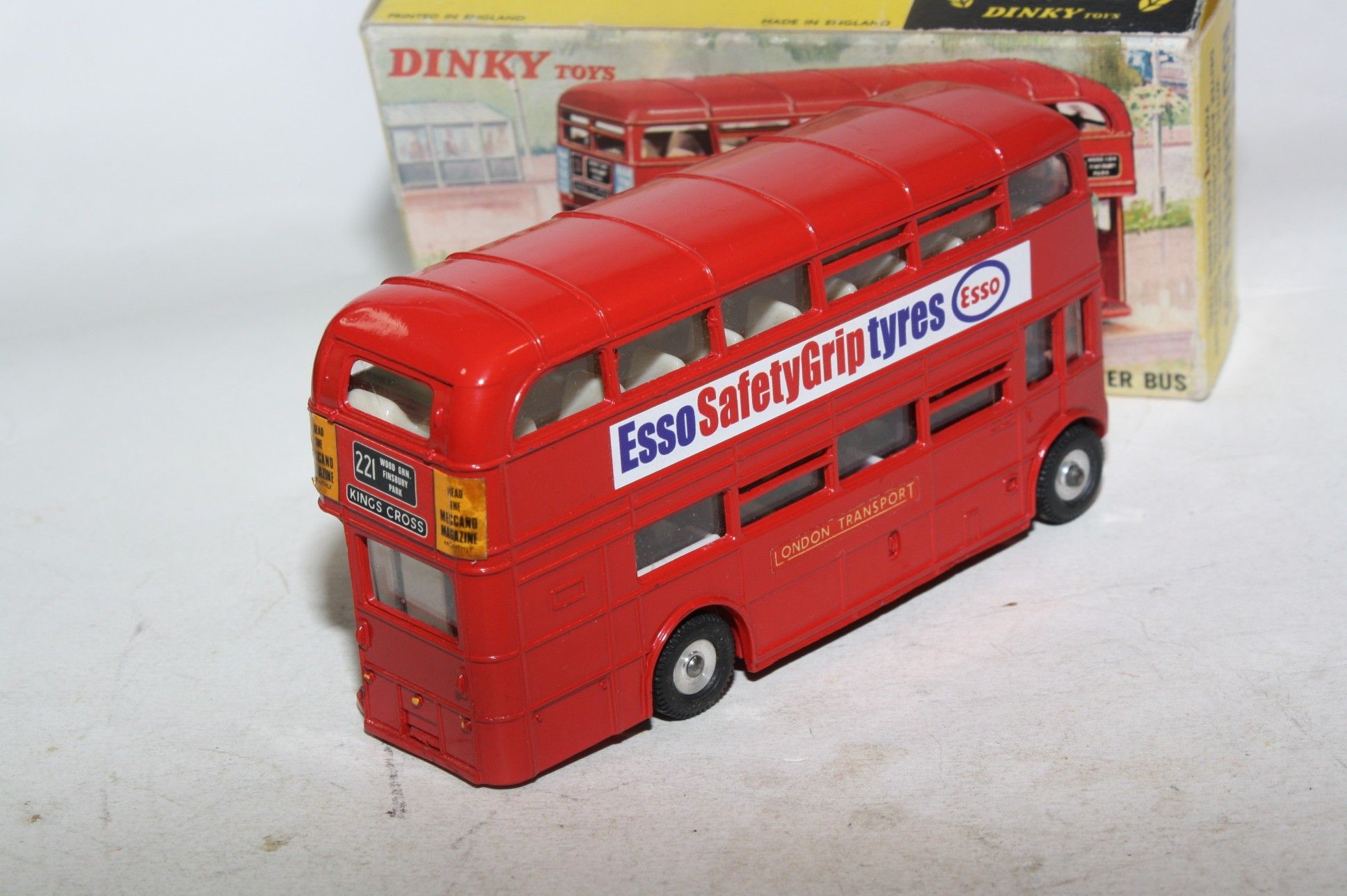 Dinky 289 Routemaster Bus, Esso Livery, Mint in Original Box | DB ...