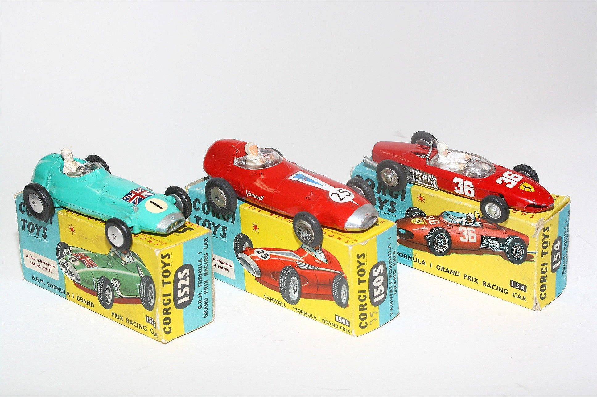 Corgi Major GS16 Ecurie Ecosse Transporter Racing Set, VGC, Boxed