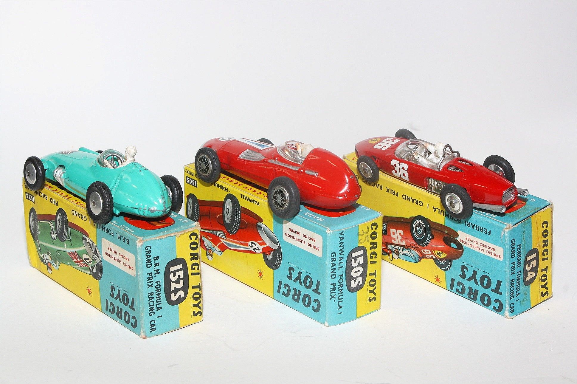 Corgi Major GS16 Ecurie Ecosse Transporter Racing Set, VGC, Boxed