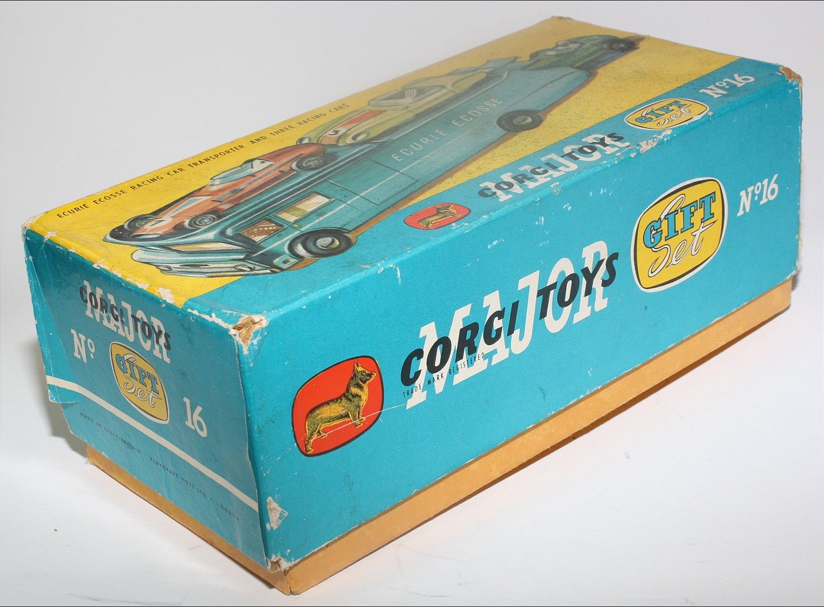 ジャガー ECURIE ECOSSE ミニカーセット ジャガー ECURIE ECOSSE ミニカーセット A BOXED CORGI TOYS MAJOR No