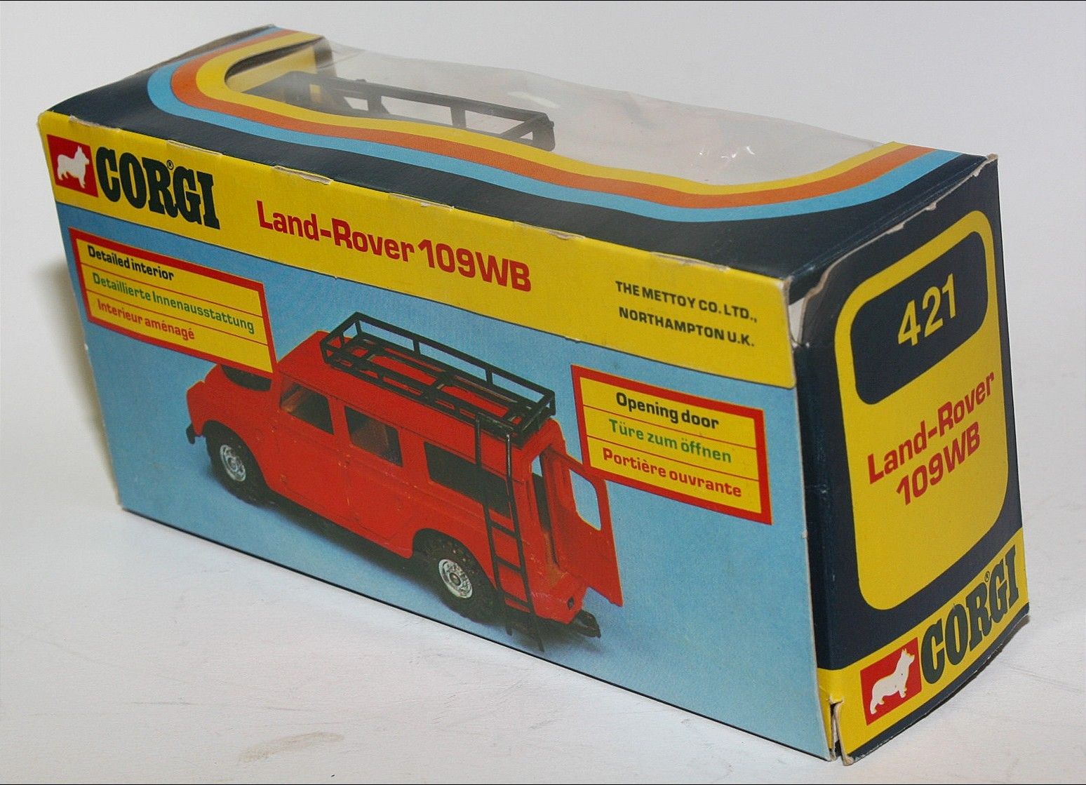 Corgi Toys R 1/43 - Land Rover 109 Rouge